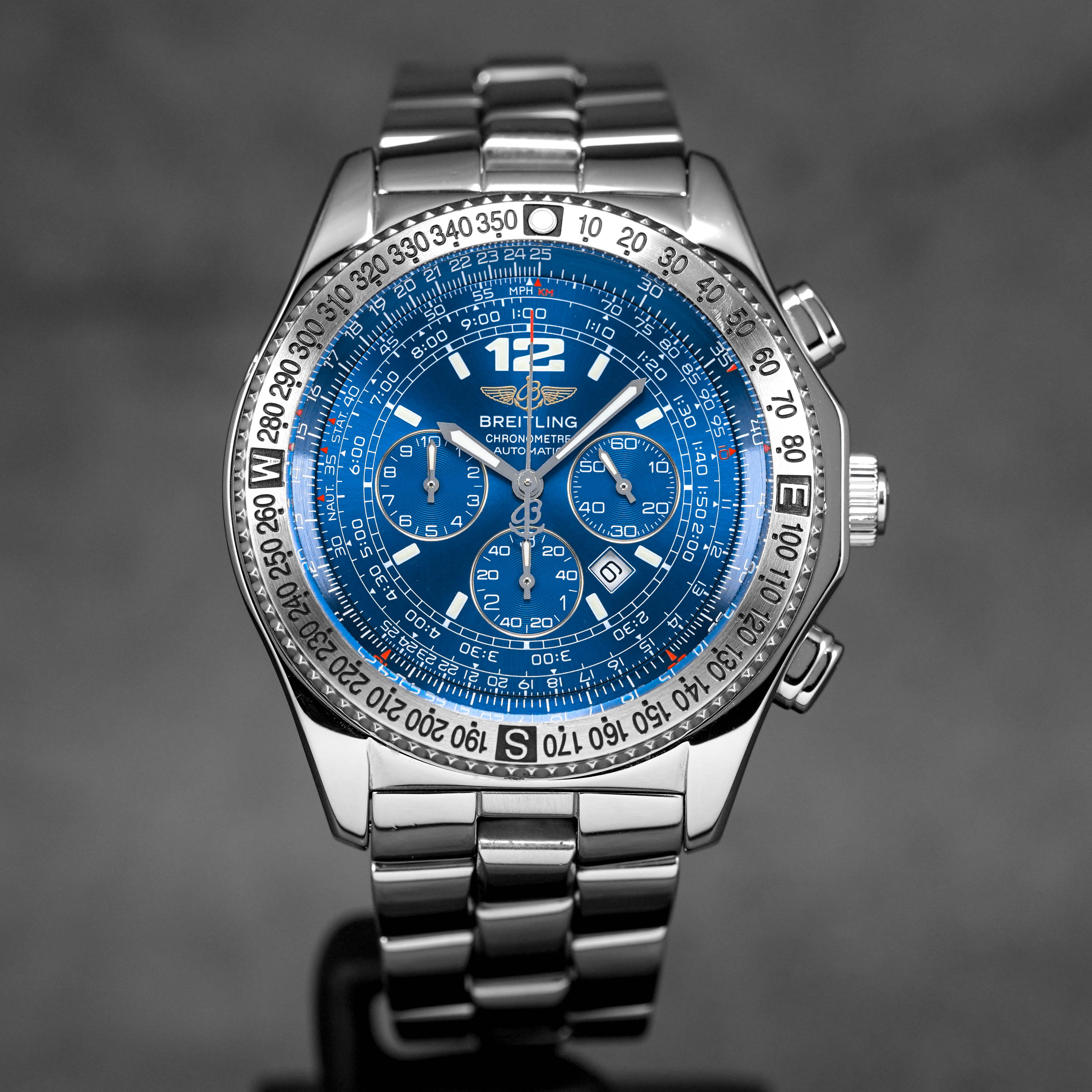 B-2 PROFESSIONAL CHRONOGRAPH BLUE DIAL (WATCH ONLY)