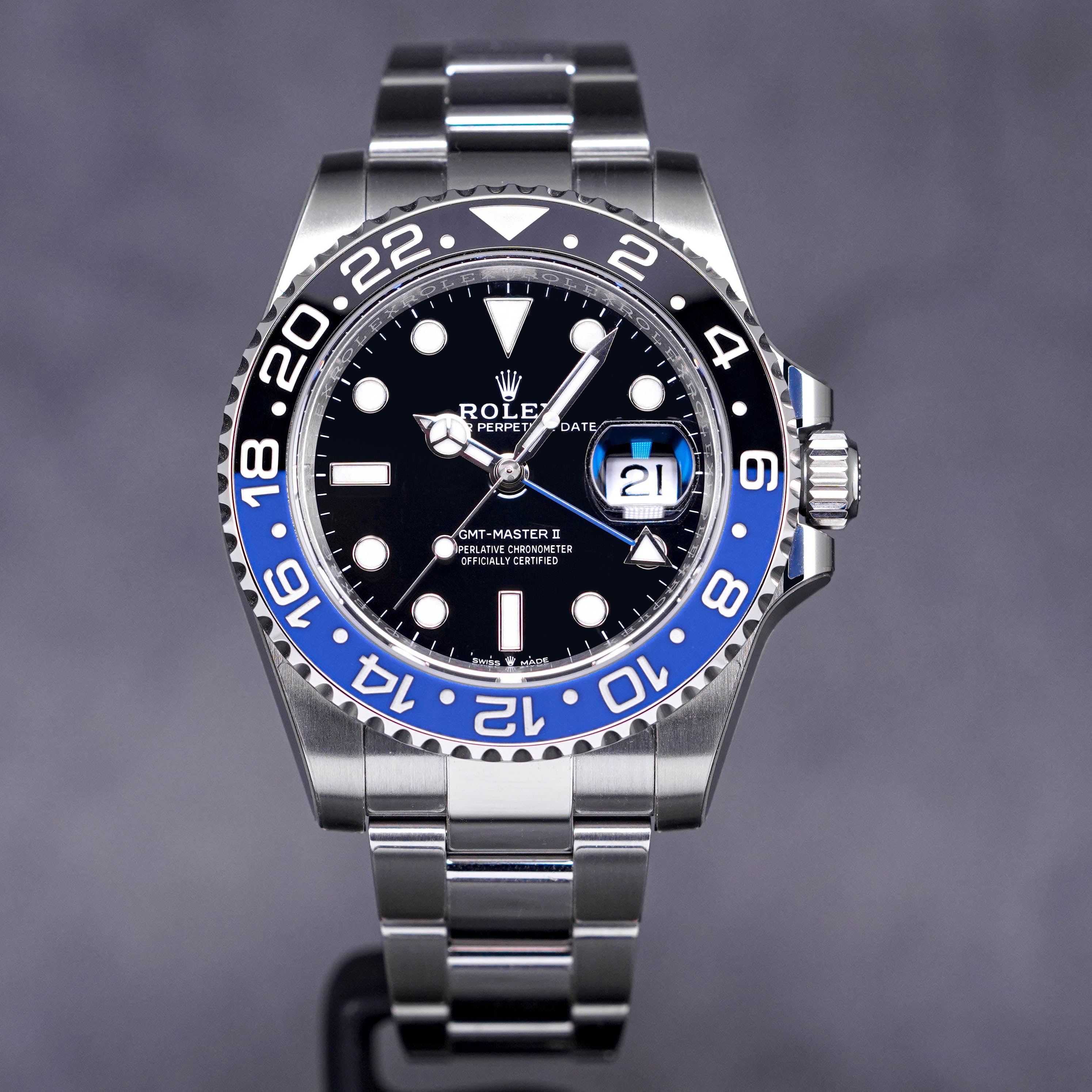 ROLEX GMT MASTER-II 'BATMAN' (2023) – ONELUXE - Main Image