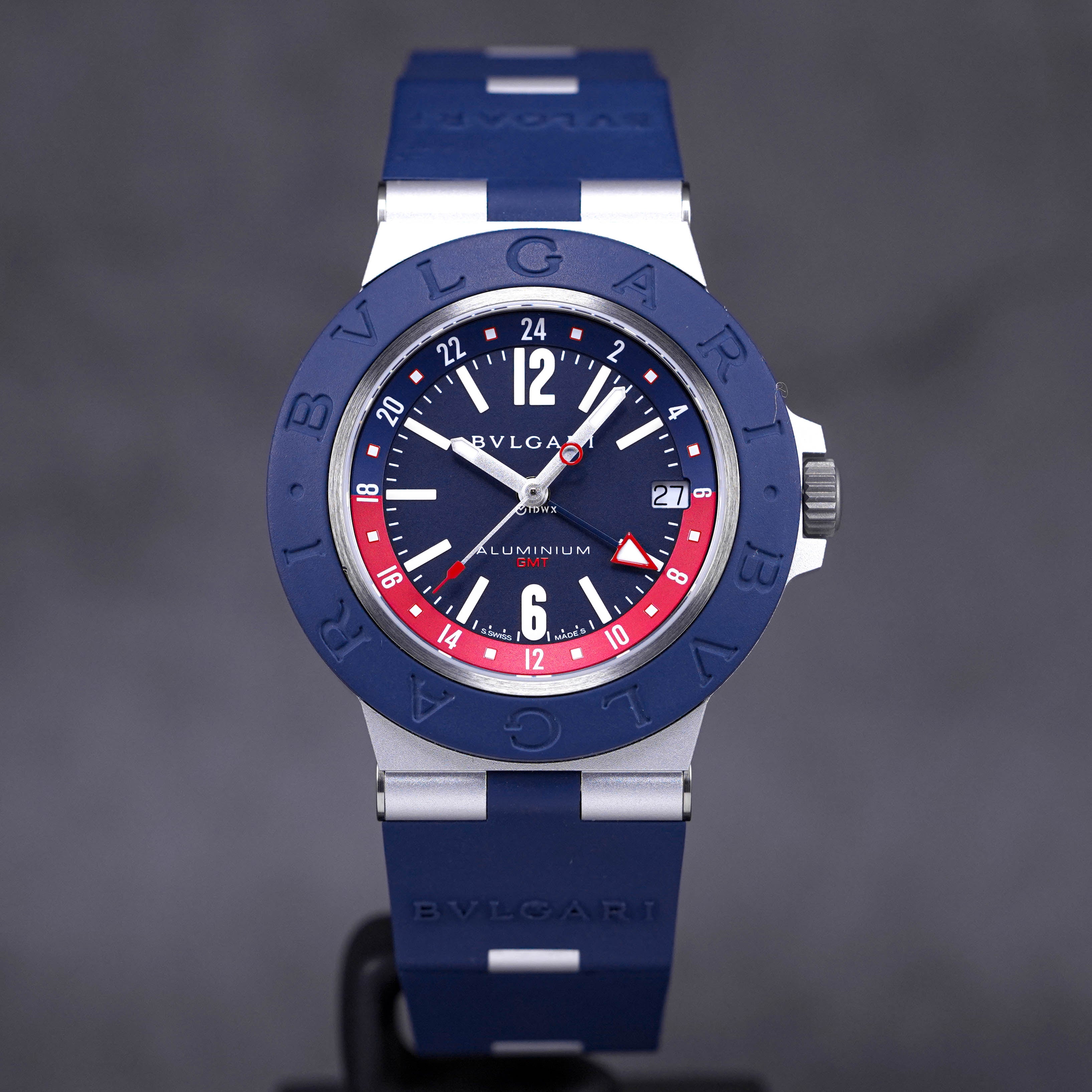ALUMINIUM 40MM GMT 'PEPSI' BLUE DIAL (2022)