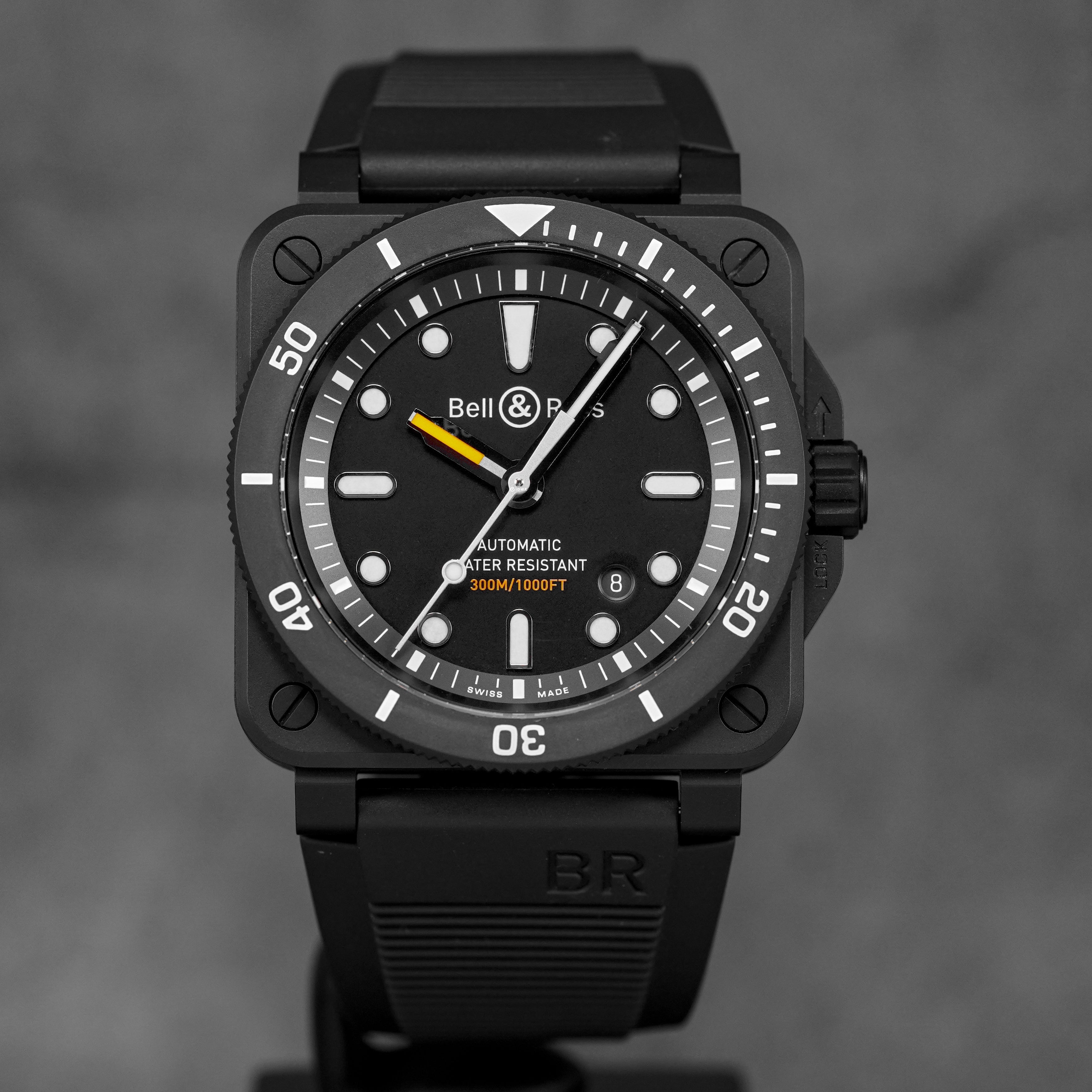 BR 03-92 DIVER BLACK MATTE CERAMIC (2024)