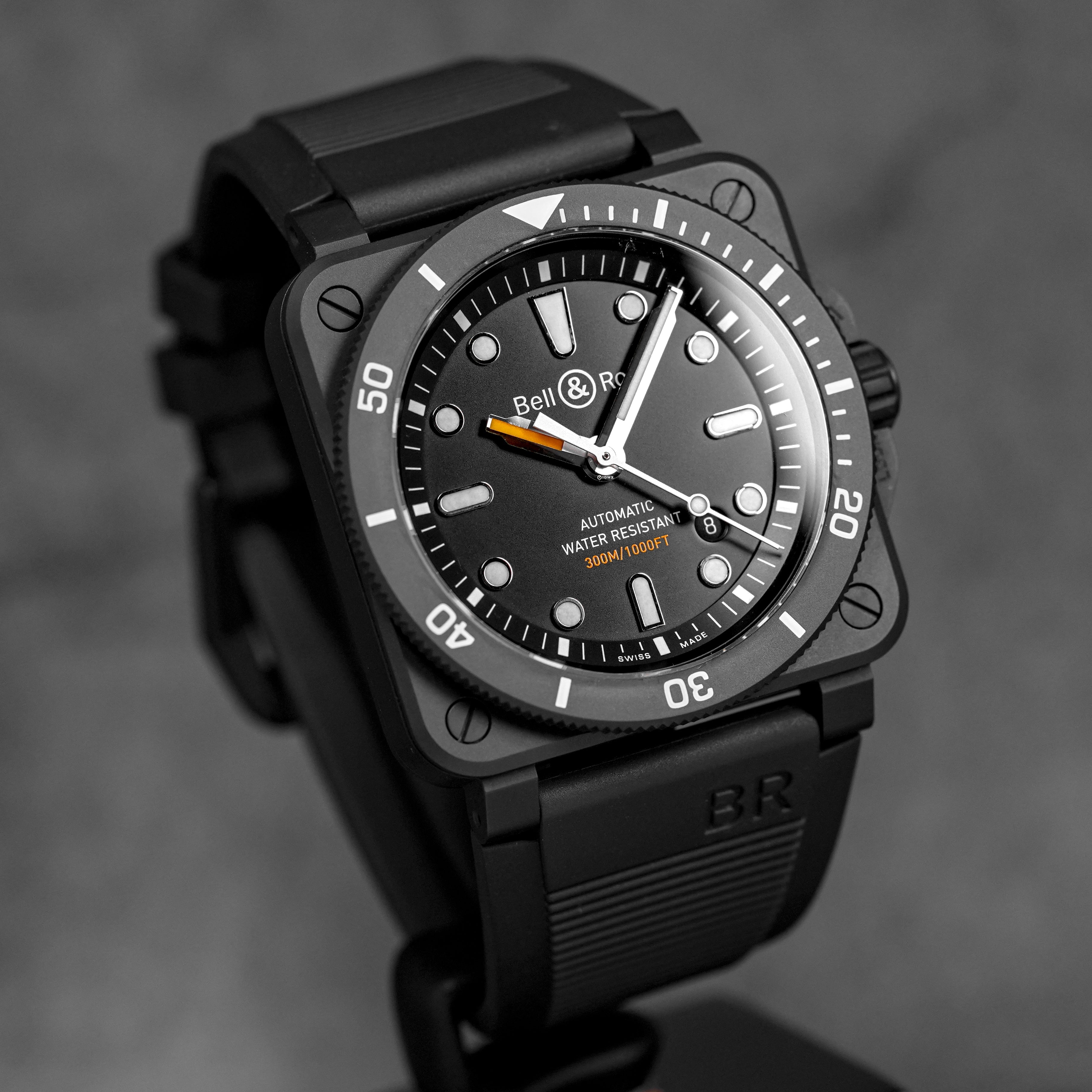 BR 03-92 DIVER BLACK MATTE CERAMIC (2024)