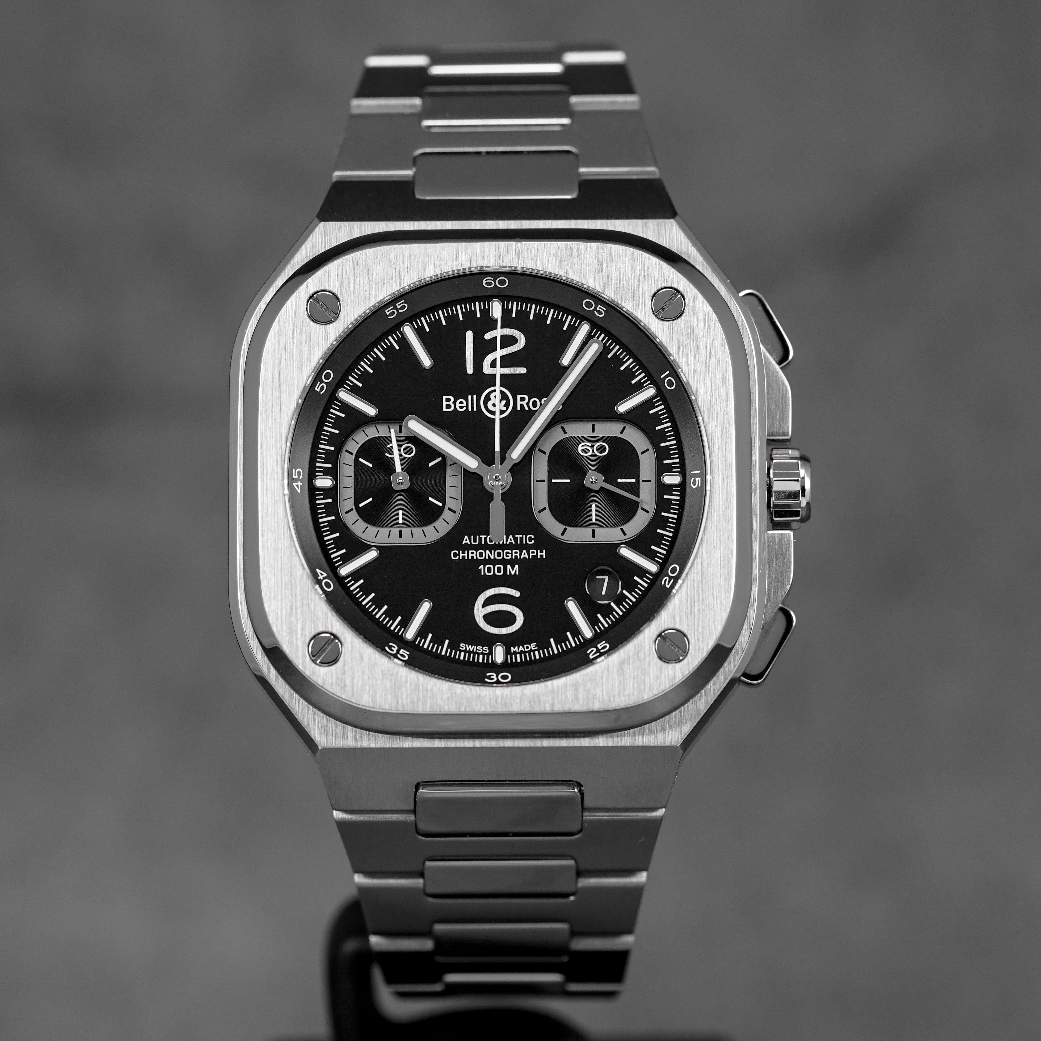 BR-05 CHRONO BLACK STEEL (2021)