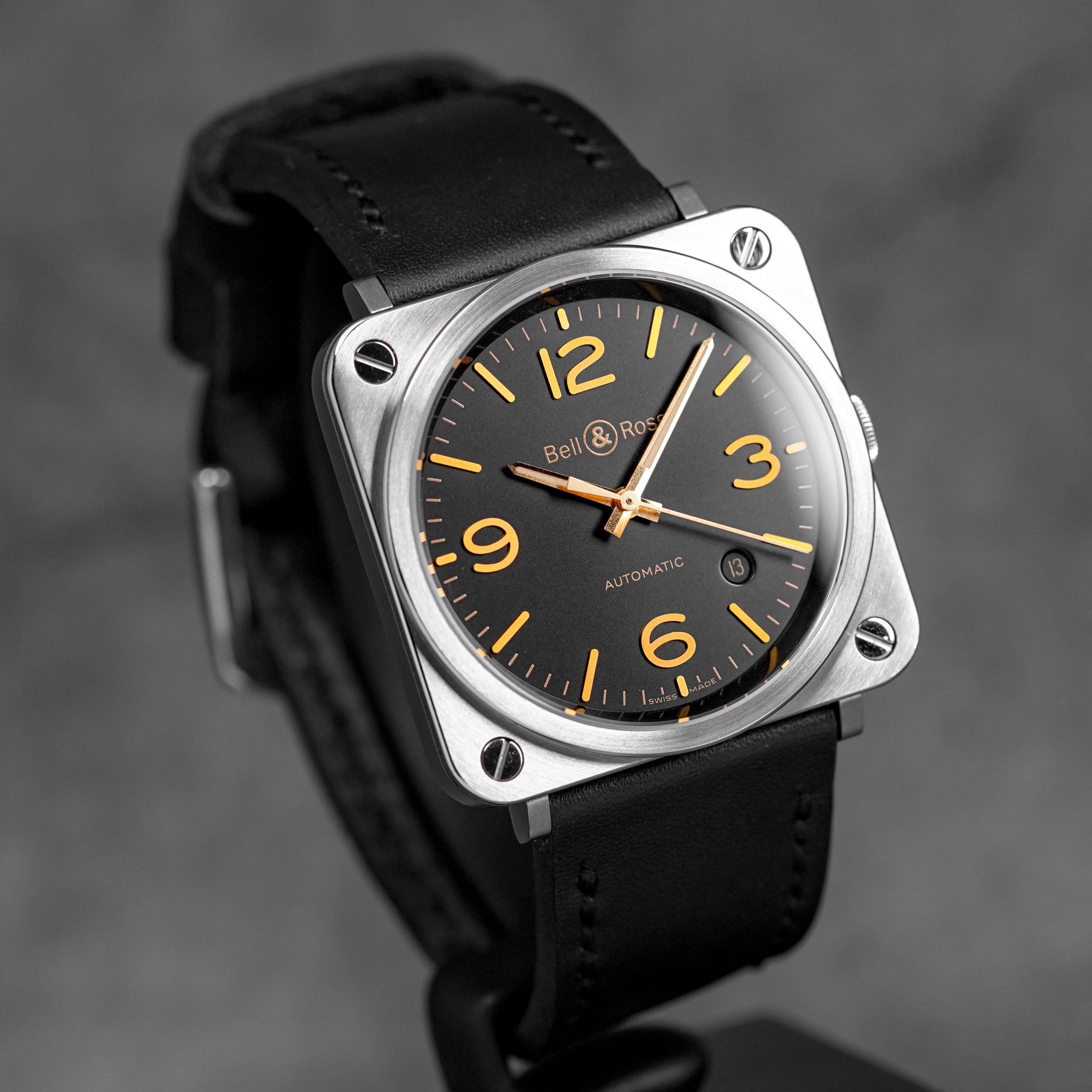 BR-S GOLDEN HERITAGE 39MM BLACK DIAL (2016)