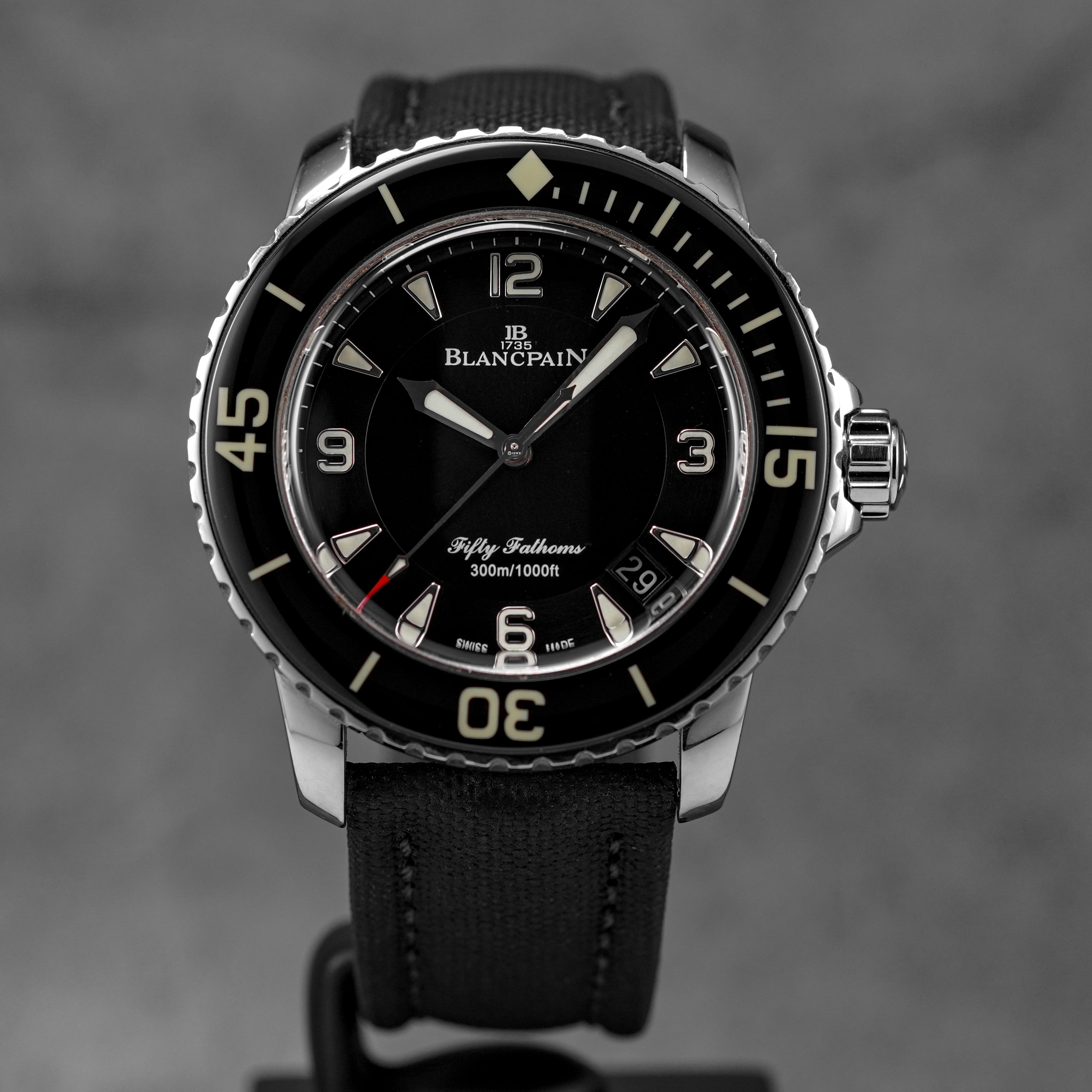 FIFTY FATHOMS AUTOMATIQUE BLACK DIAL (2021)
