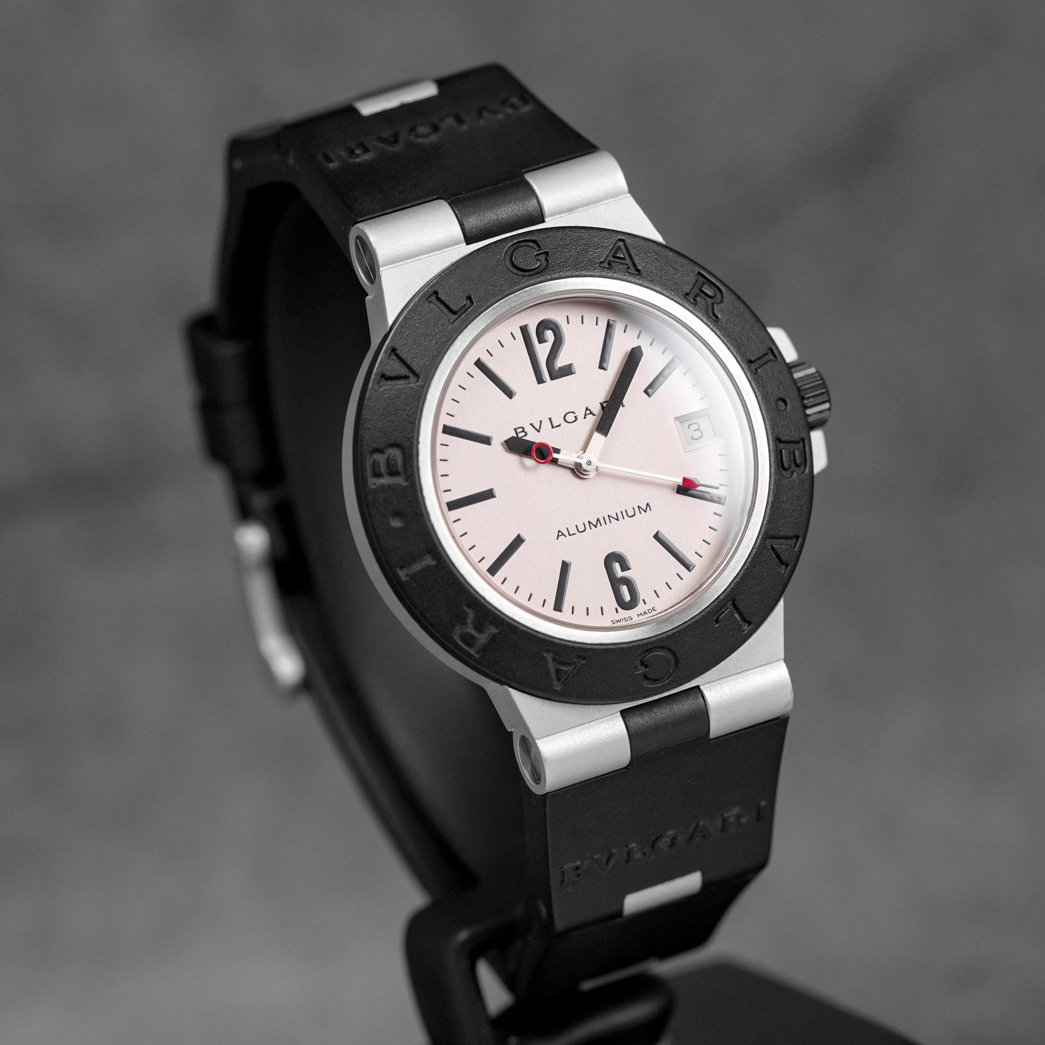 DIAGONO ALUMINIUM 38MM WHITE DIAL (1999)