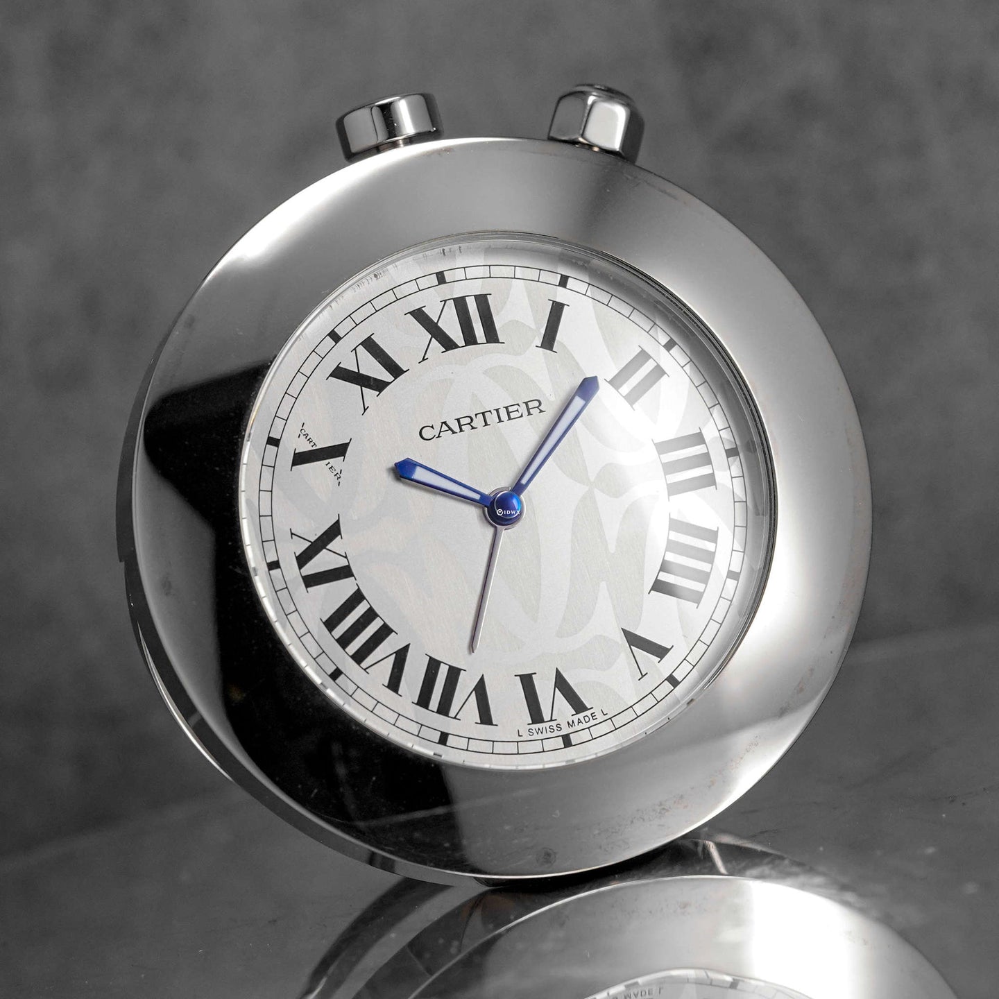 C TRAVEL CLOCK STEEL (WATCH & BOX)