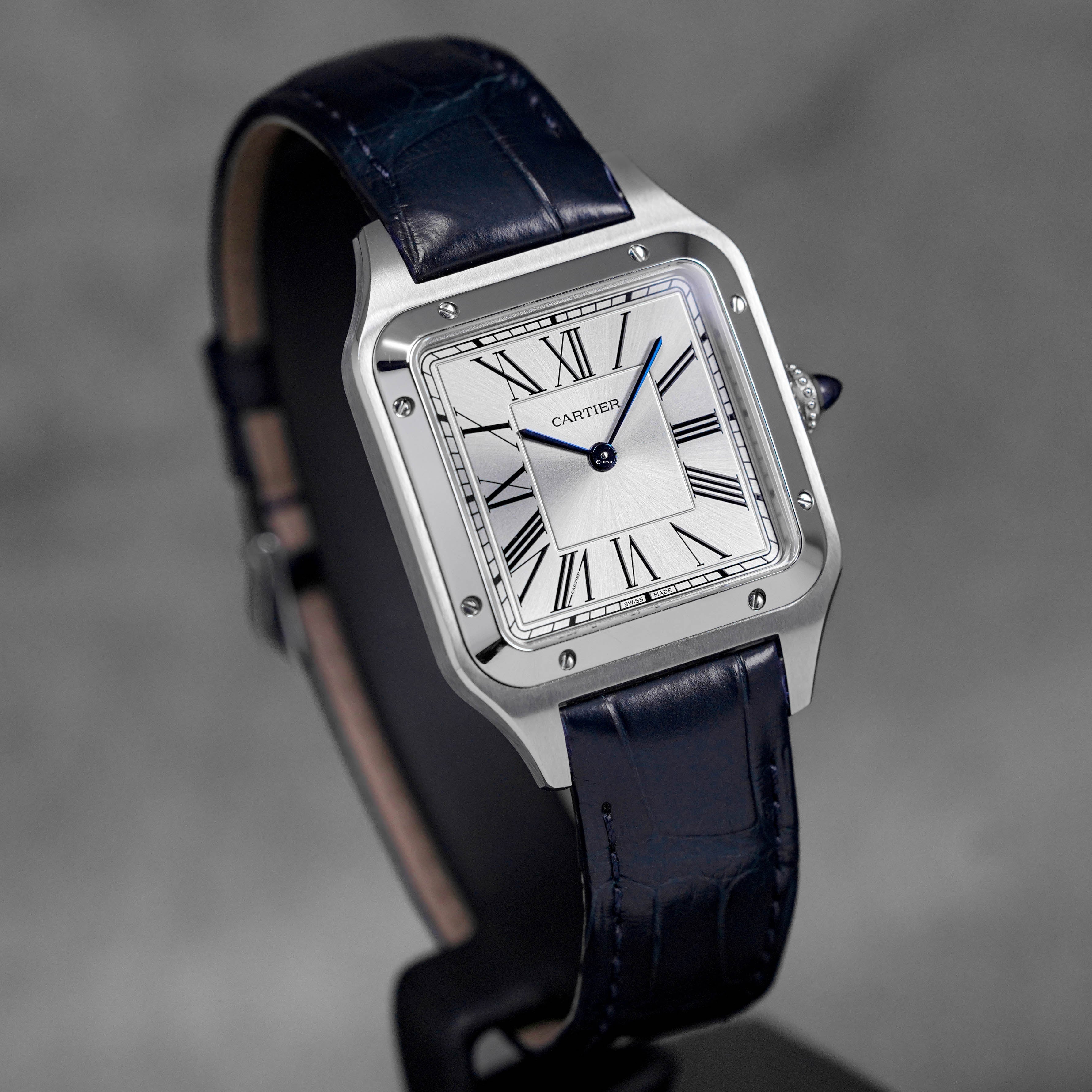 CARTIER SANTOS DUMONT L SILVER DIAL (2024)