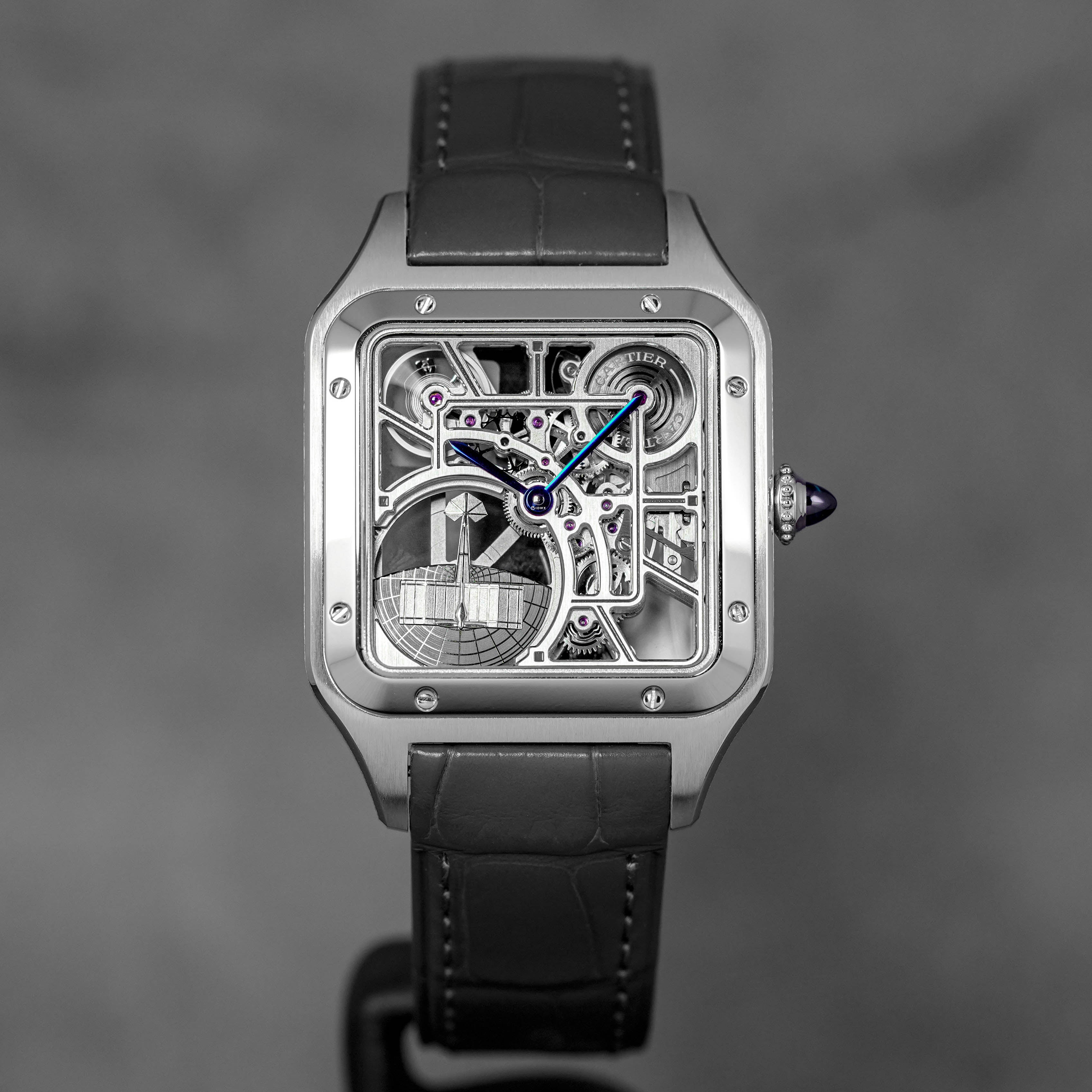SANTOS DUMONT L SKELETON DIAL MICRO ROTOR (2024)