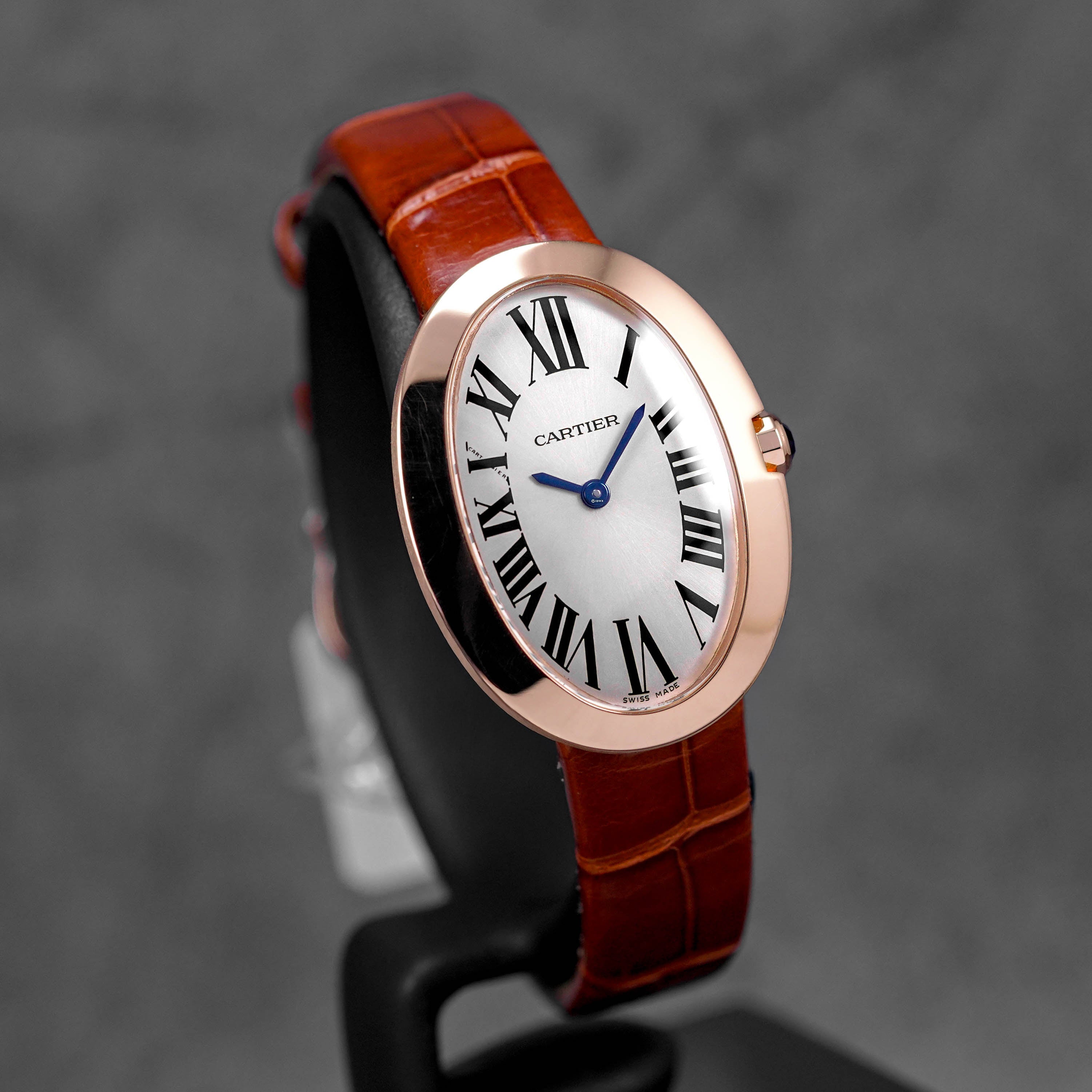 BAIGNOIRE MINI MODEL ROSEGOLD SILVER DIAL (2023)