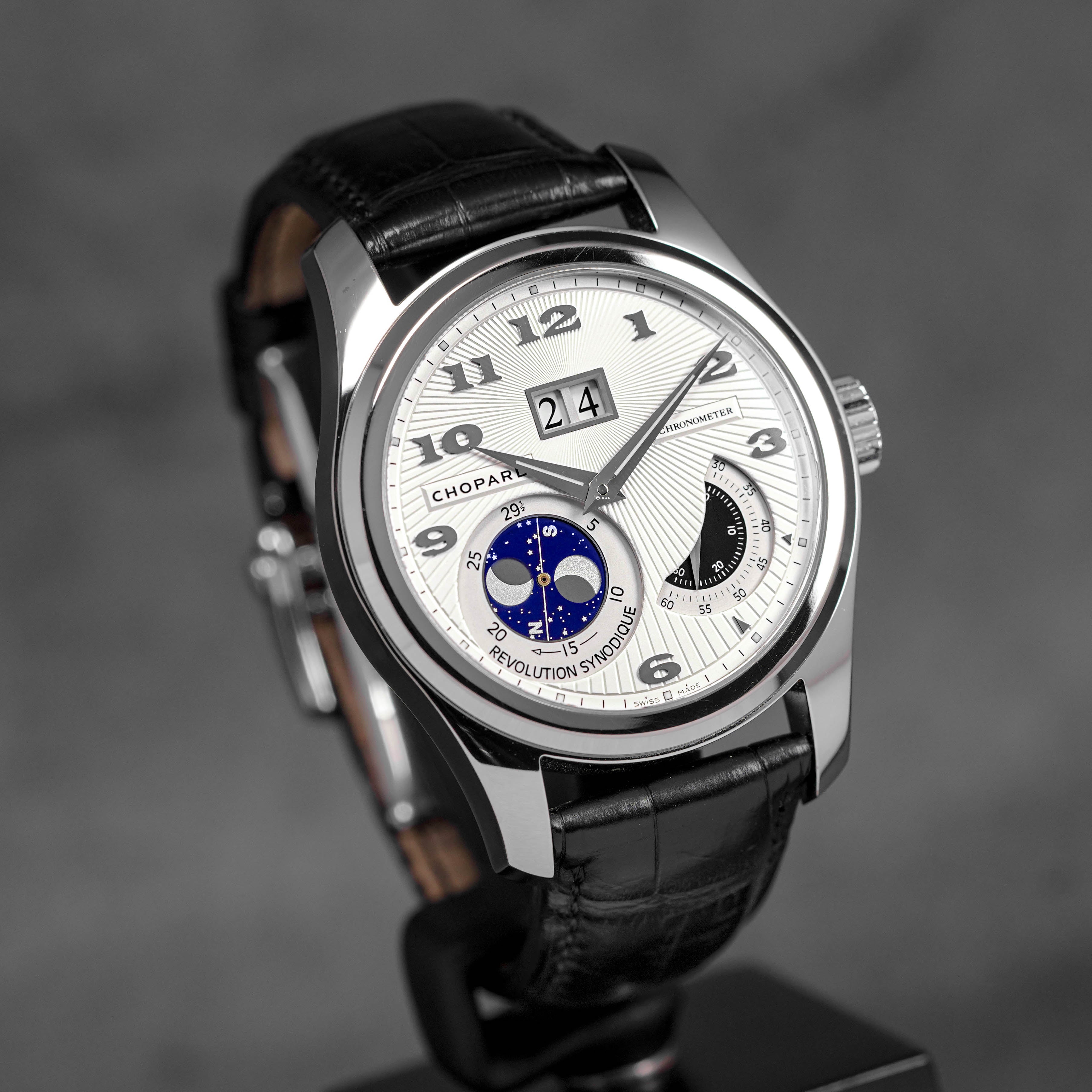L.U.C LUNAR BIG DATE WHITEGOLD SILVER DIAL LIMITED EDITION (2010)