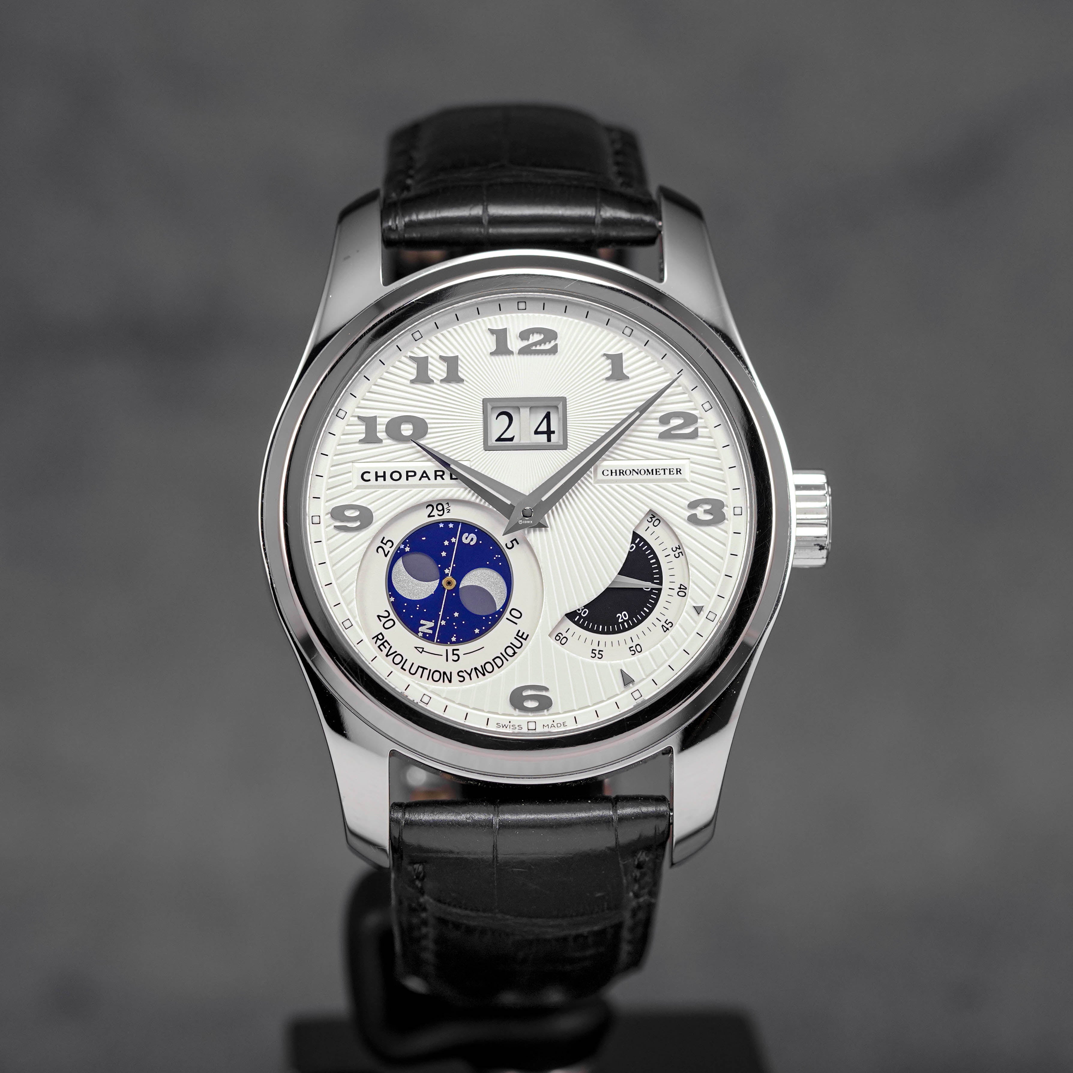 L.U.C LUNAR BIG DATE WHITEGOLD SILVER DIAL LIMITED EDITION (2010)