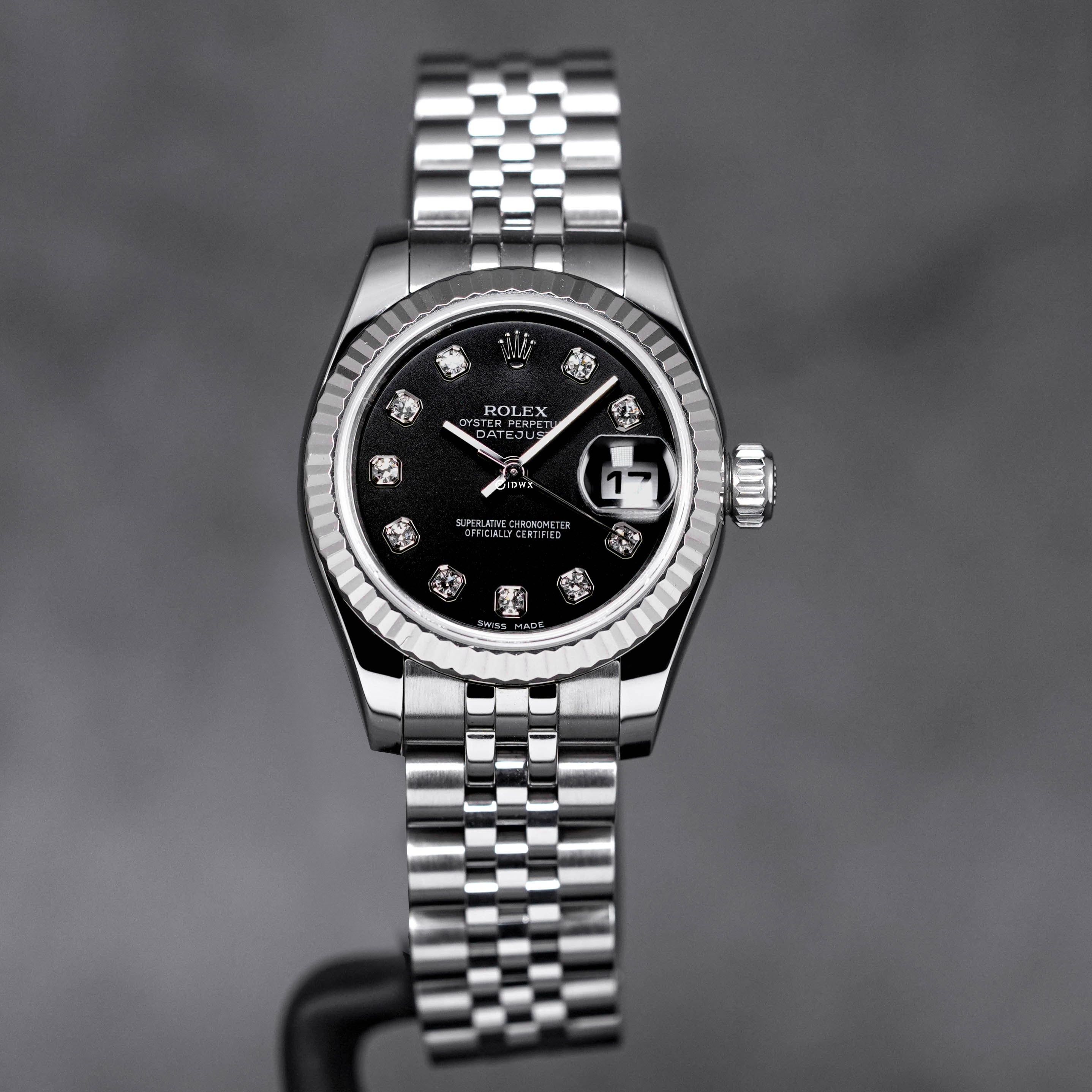 DATEJUST 26MM BLACK DIAMOND DIAL (2009)