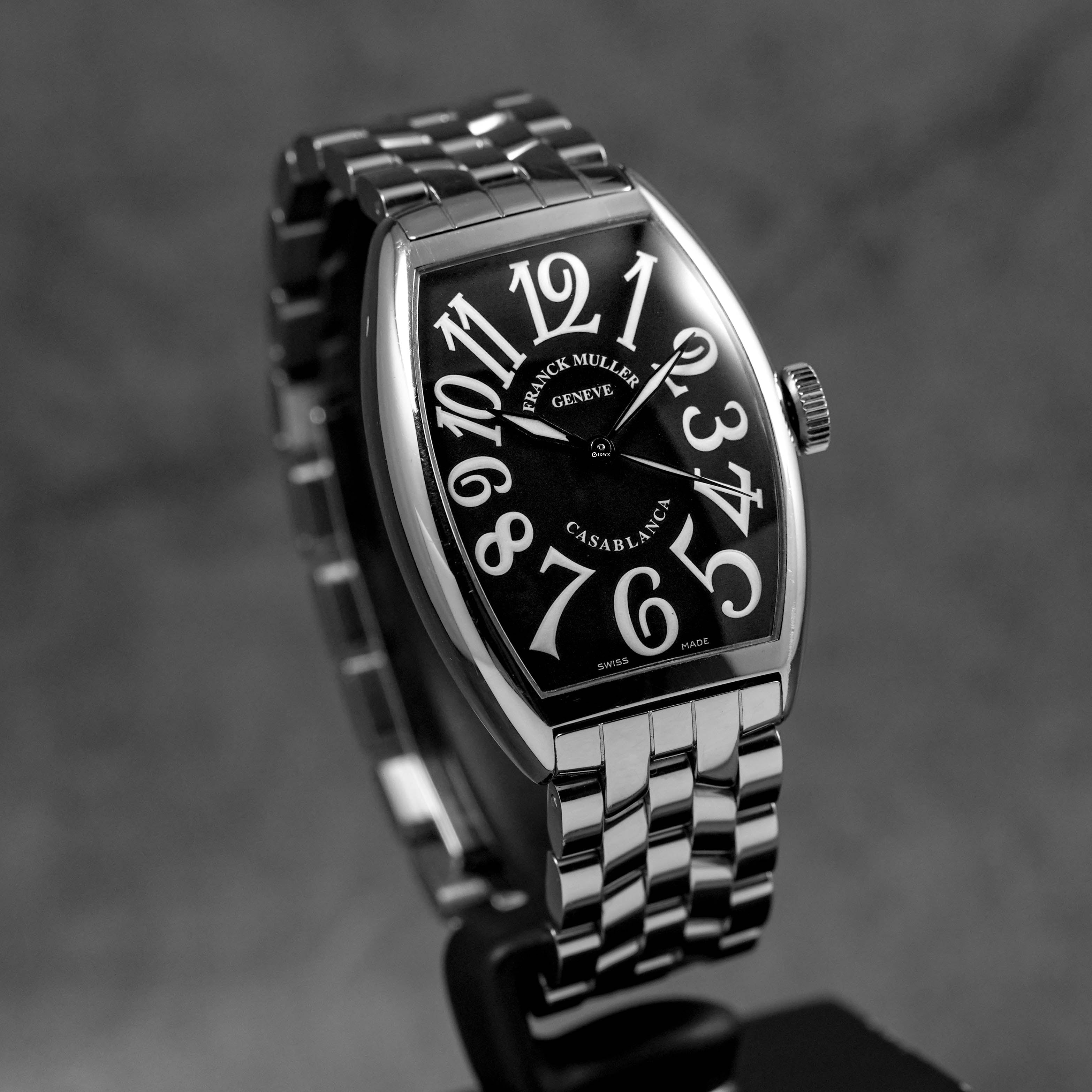 CASABLANCA STEEL BLACK DIAL (WATCH ONLY)