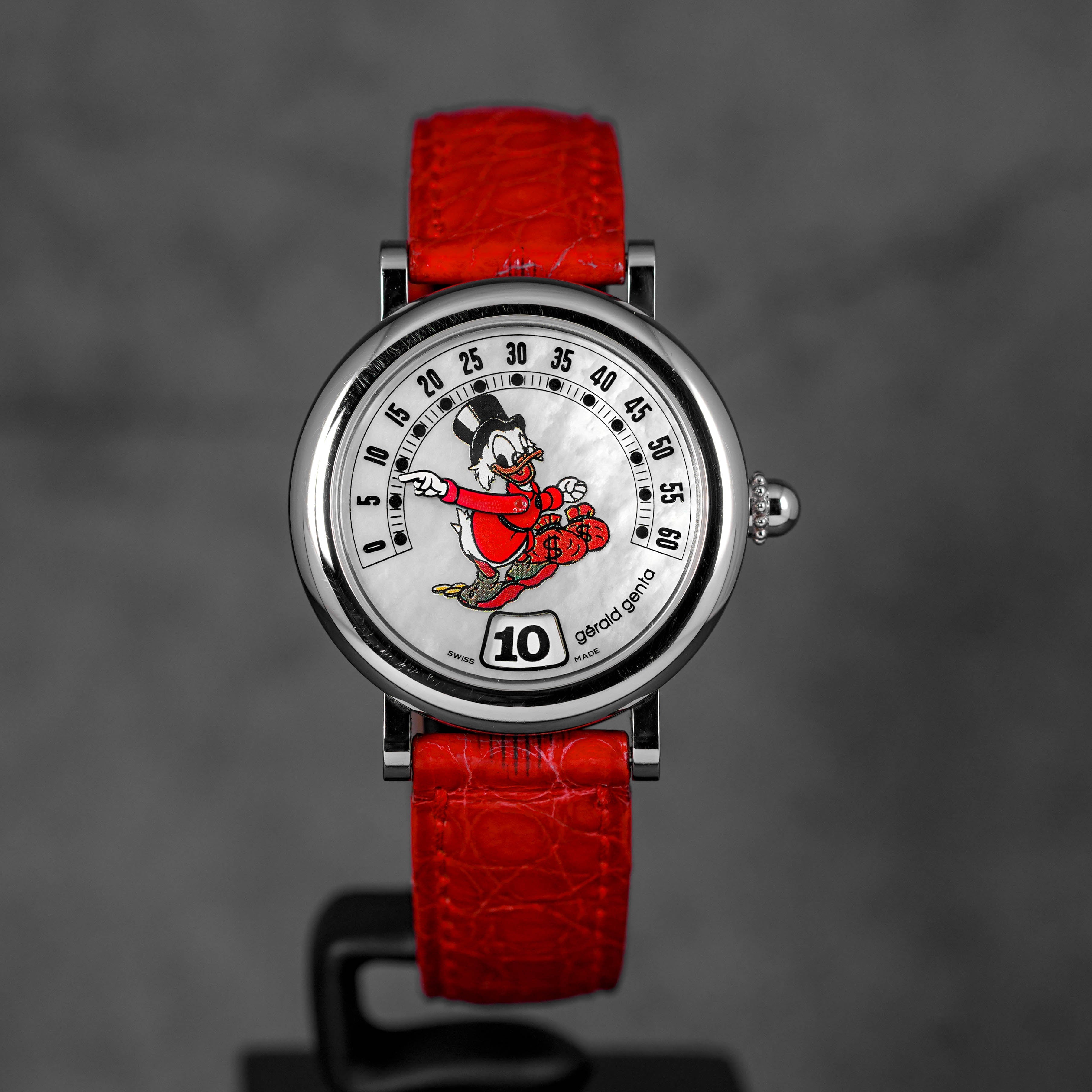 RETRO DISNEY SCROOGE MCDUCK MOP DIAL (WATCH ONLY)