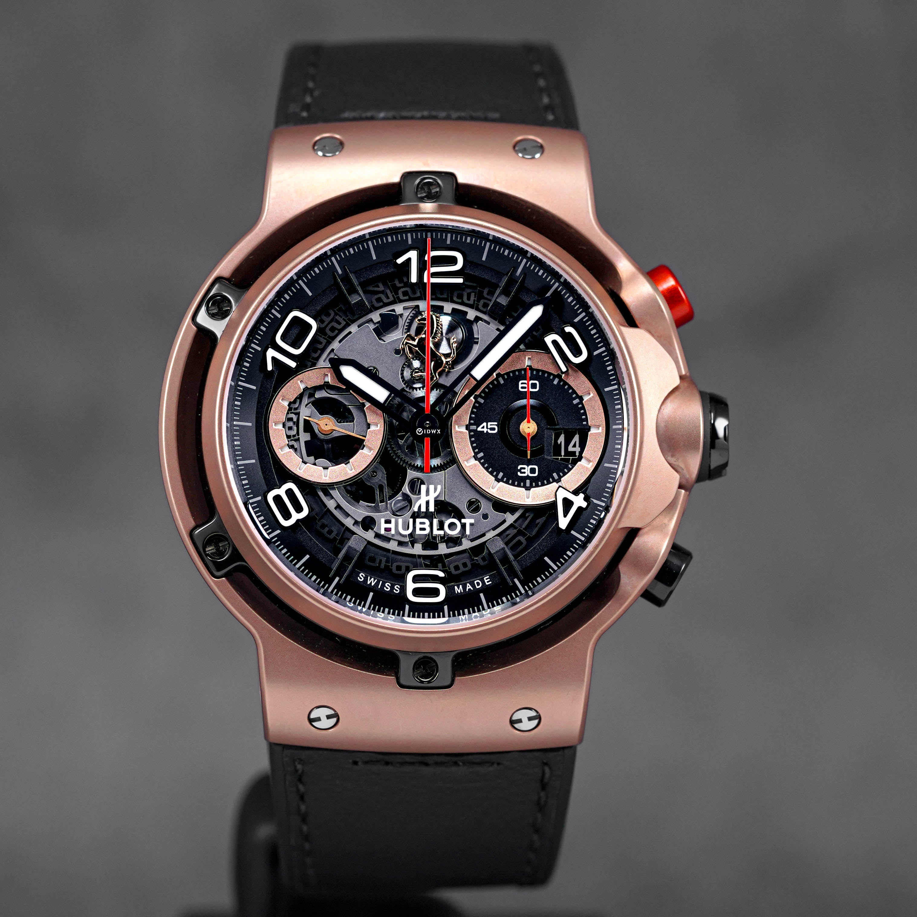 HUBLOT CLASSIC FUSION CHRONOGRAPH 45MM FERRARI GT KING GOLD