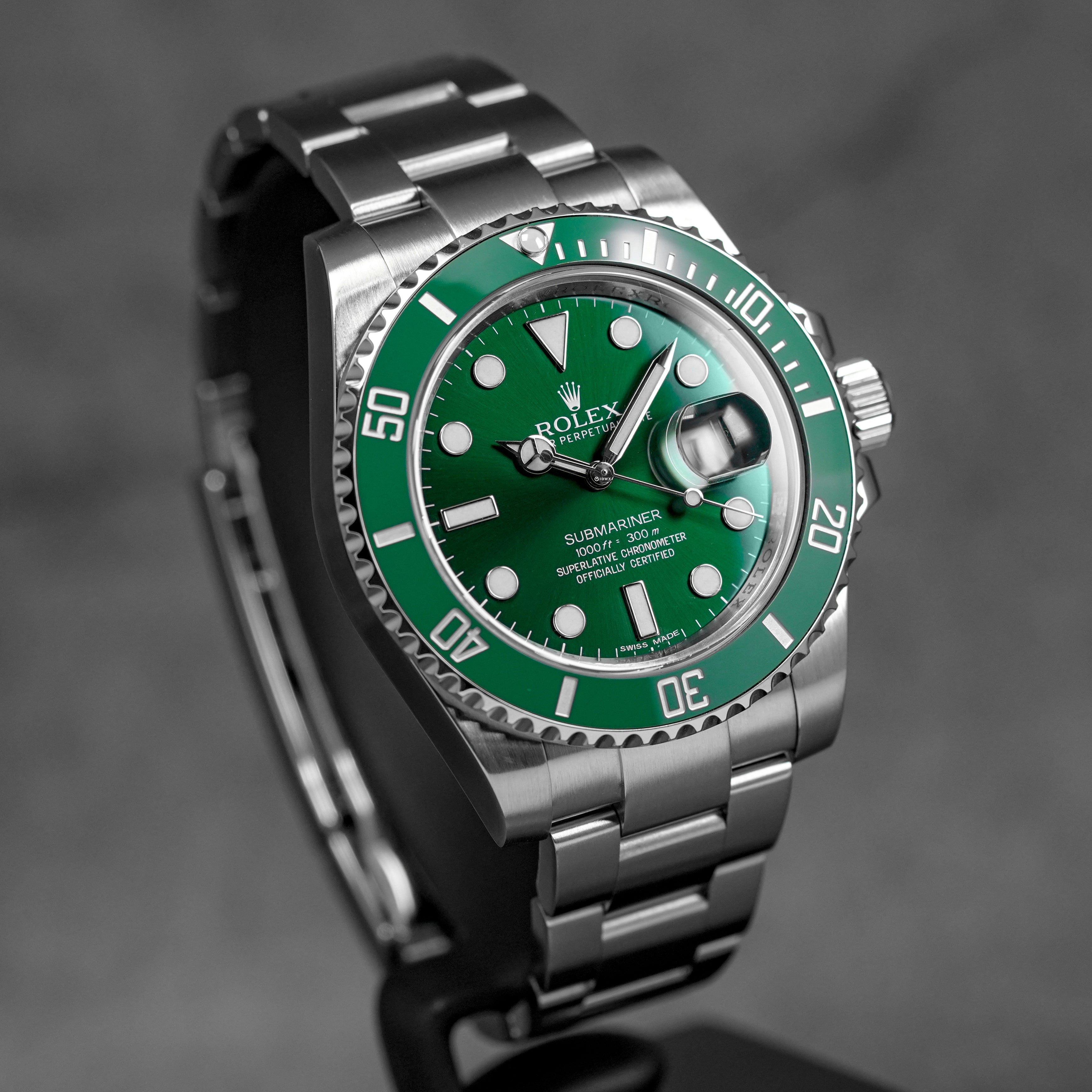 SUBMARINER DATE 40MM 'HULK' (2015)