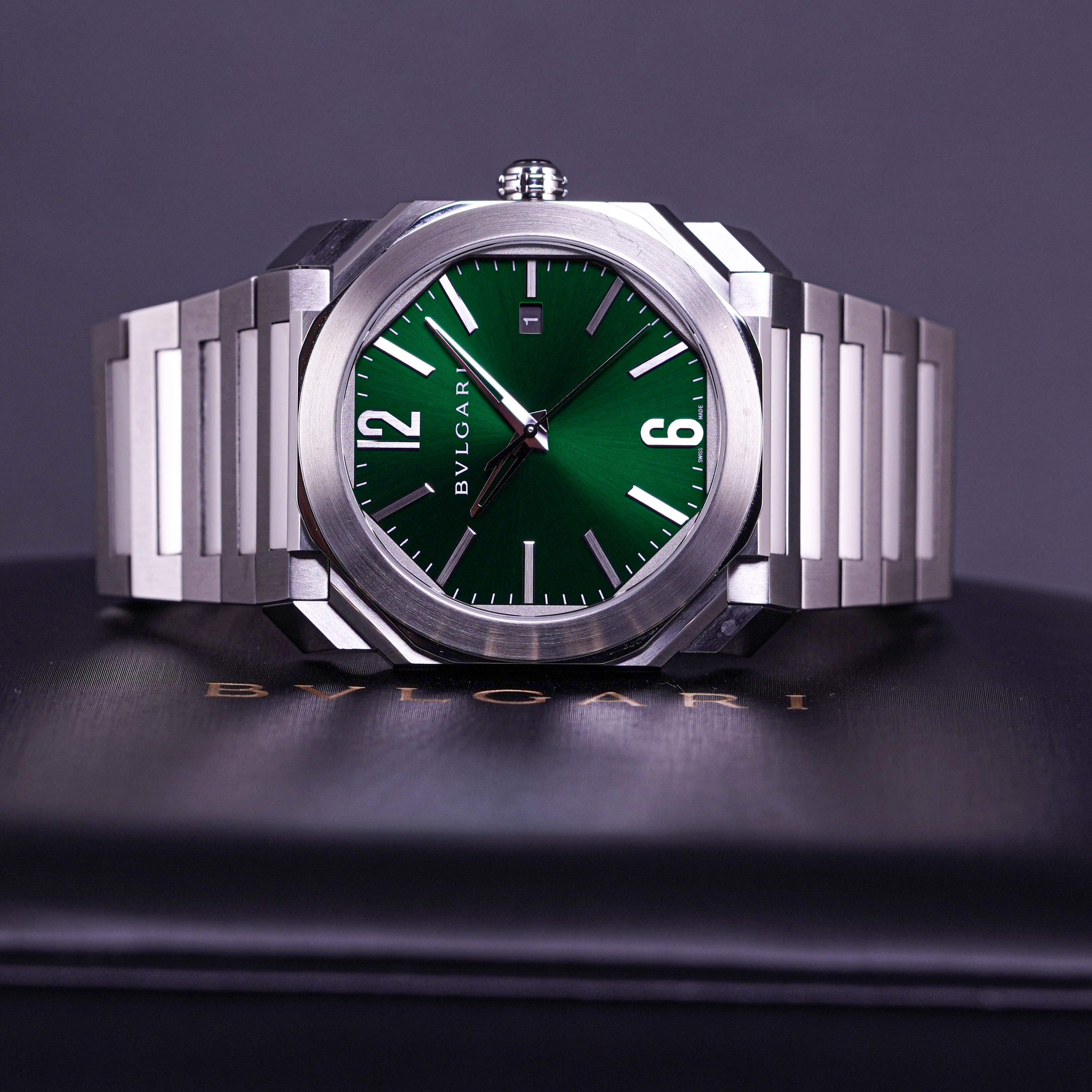 BVLGARI OCTO L'ORIGINALE GREEN DIAL (2021)