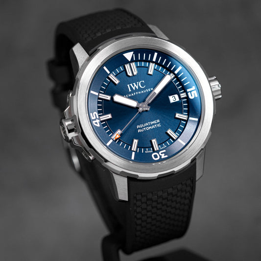 AQUATIMER AUTOMATIC “EXPEDITION JACQUES-YVES COUSTEAU” BLUE DIAL (2020)