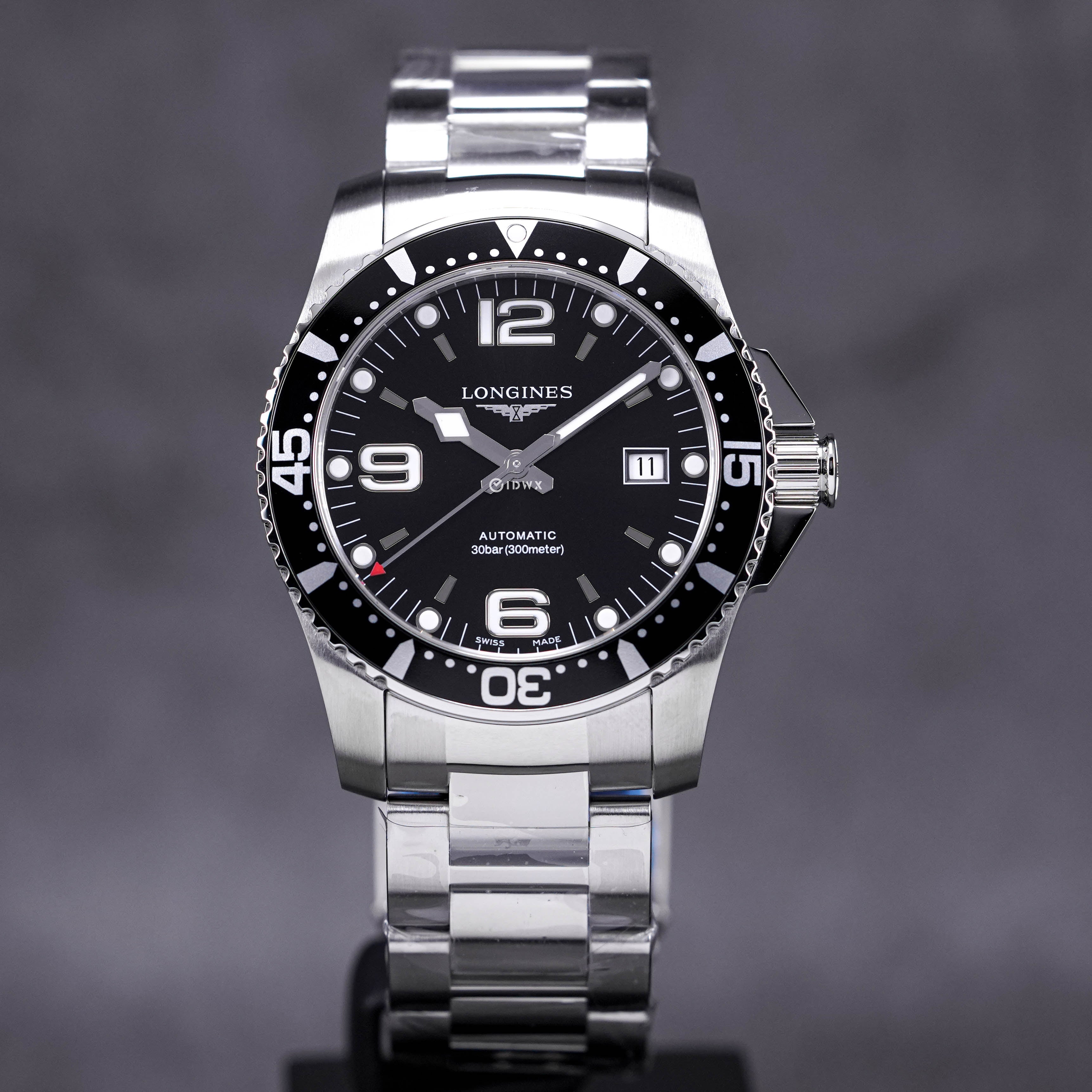HYDROCONQUEST 41MM BLACK DIAL (2023)