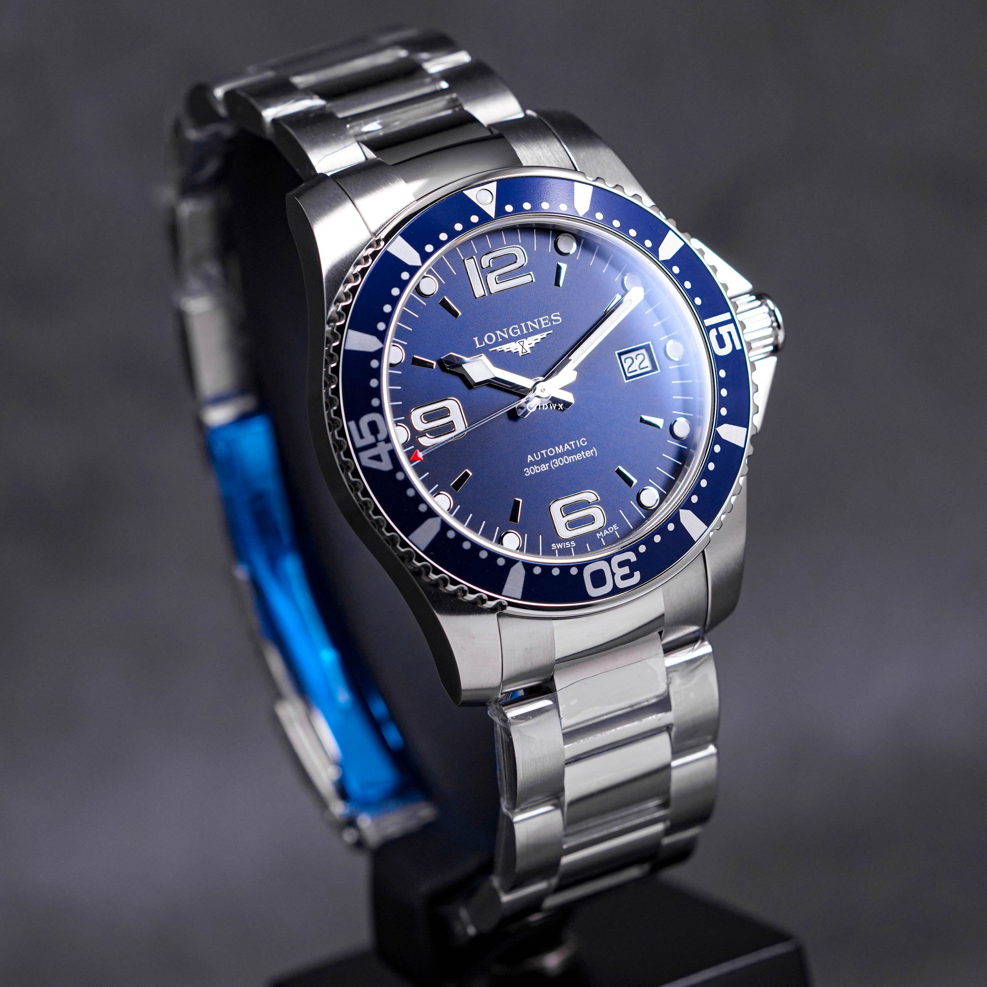 HYDROCONQUEST 41MM BLUE DIAL (2023)