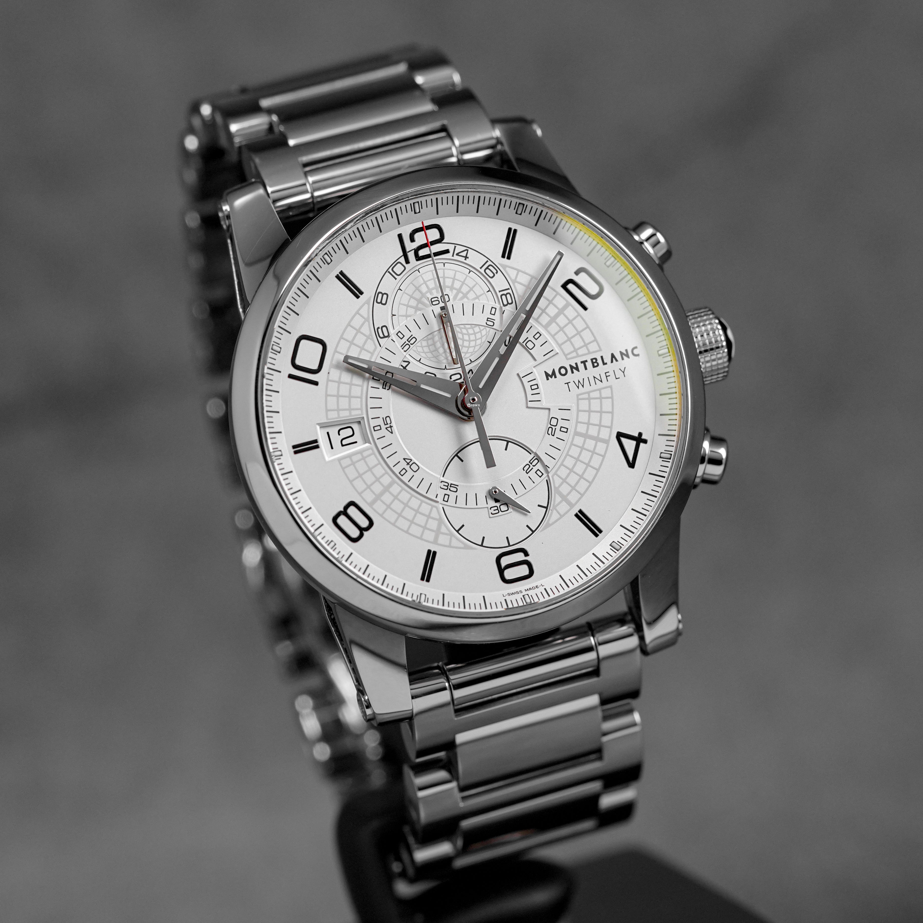 TIMEWALKER TWINFLY CHRONOGRAPH WHITE DIAL (UNDATED)