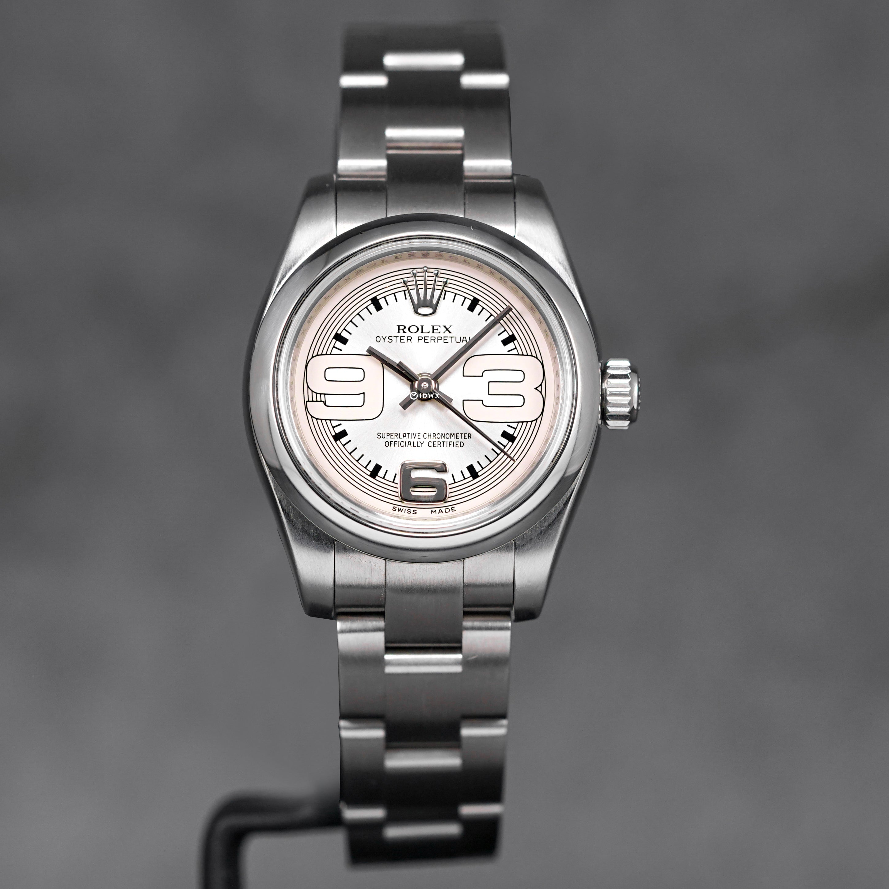 OYSTER PERPETUAL 26MM SILVER 369 DIAL (2008)