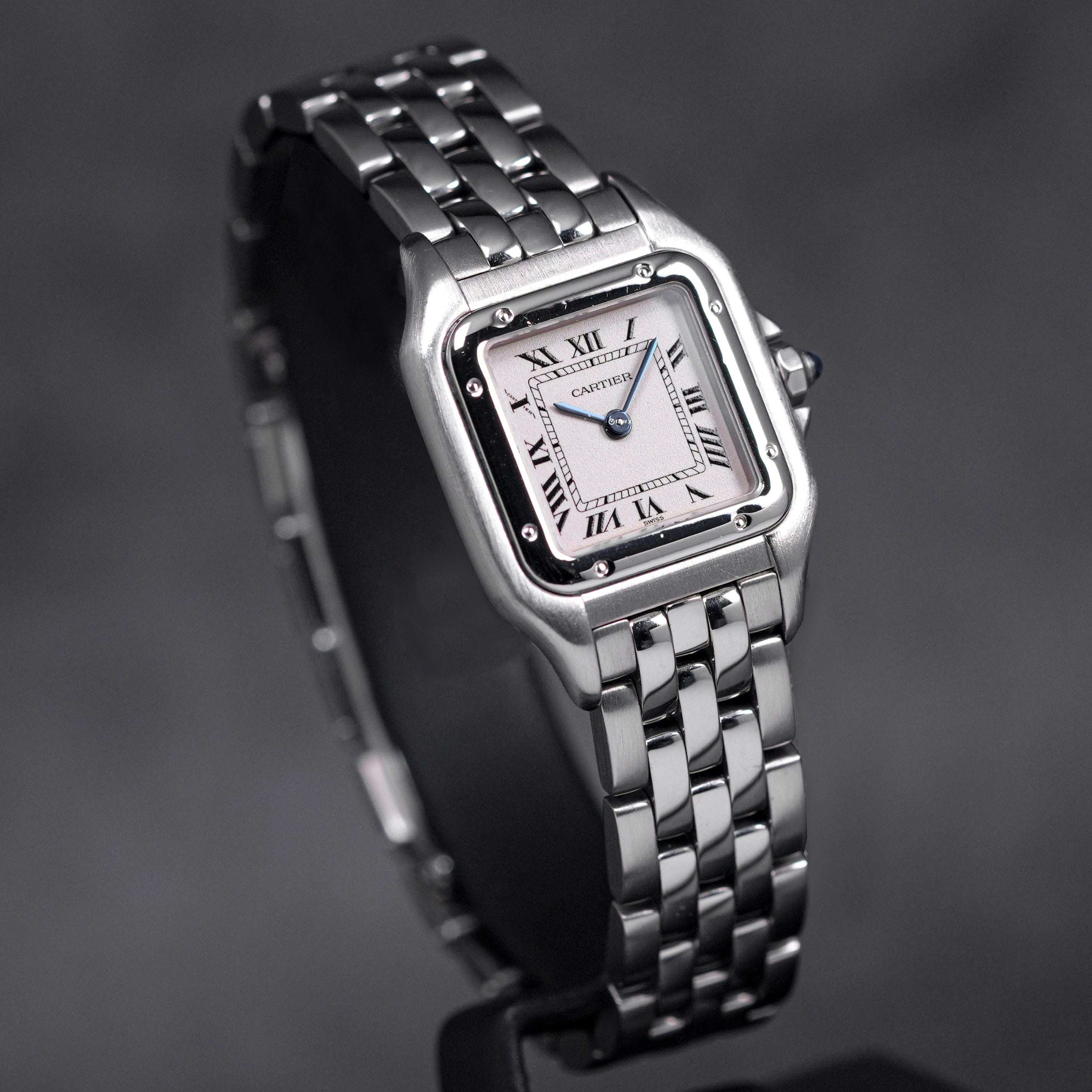 PANTHERE STEEL S WHITE DIAL QUARTZ (2002)