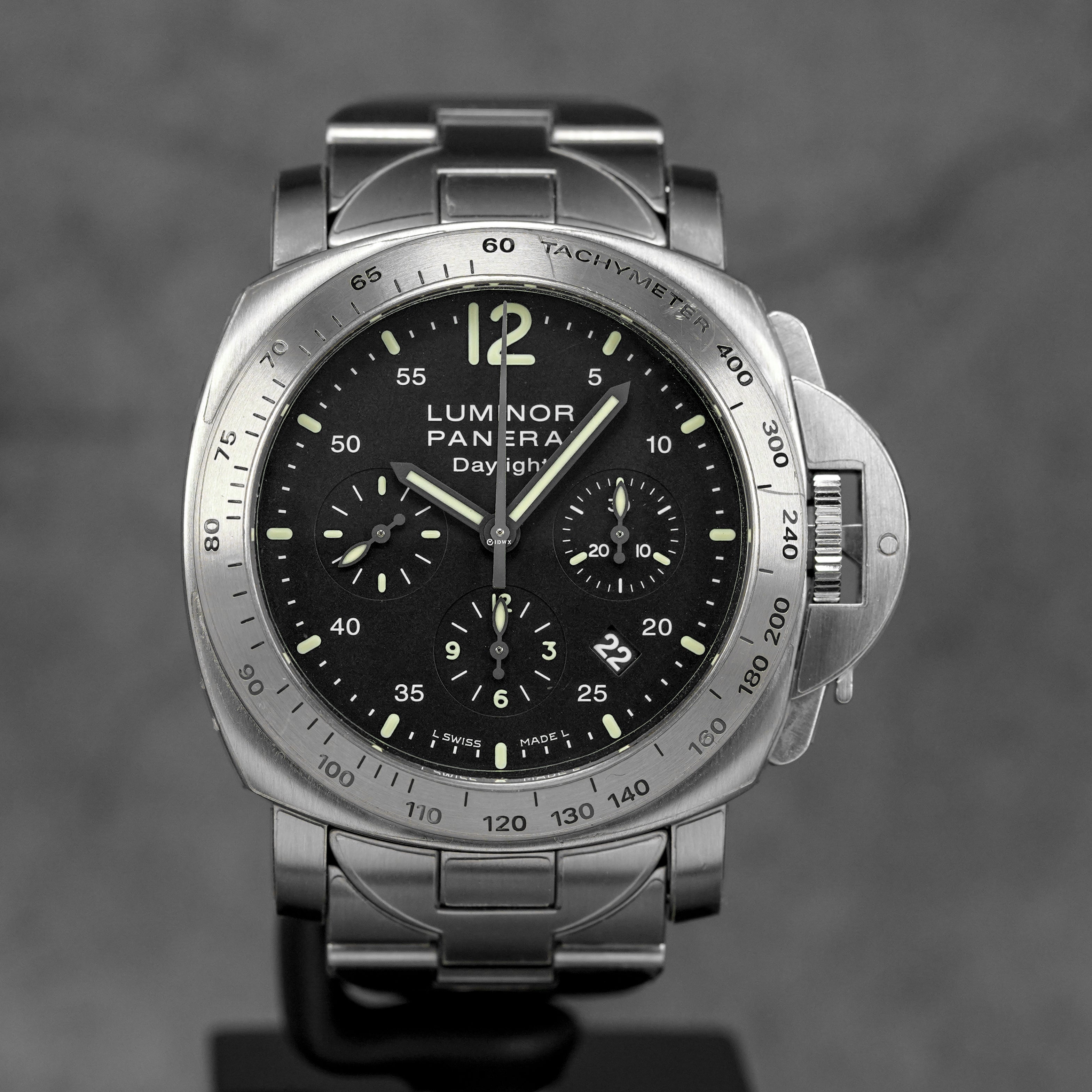 LUMINOR CHRONO DAYLIGHT 44MM BLACK DIAL PAM 236 (2009)