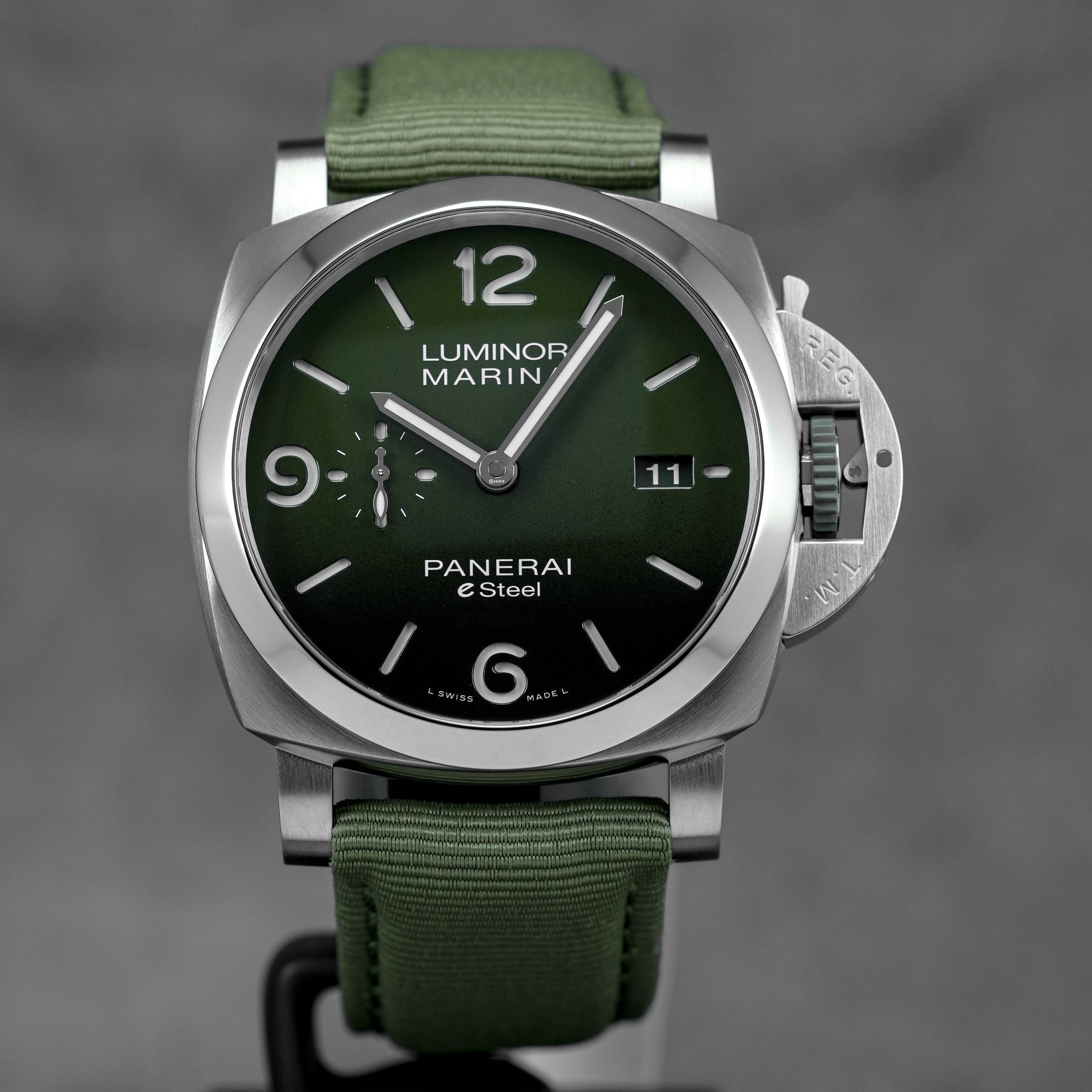LUMINOR MARINA 44MM eSTEEL VERDE SMERALDO PAM 1356 (2025)