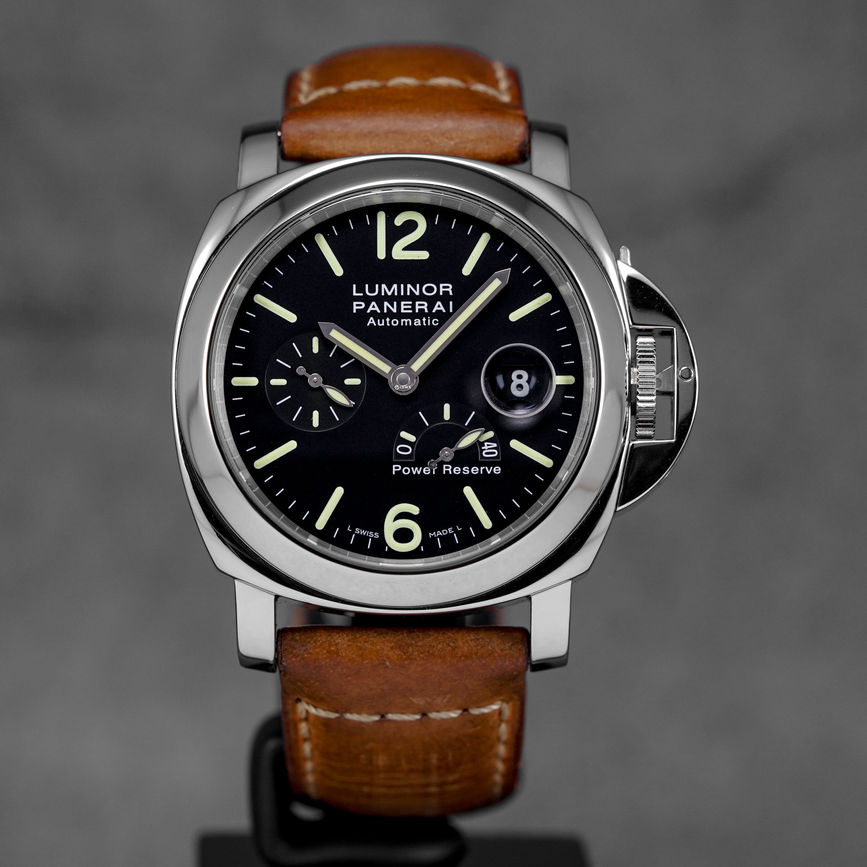 LUMINOR POWER RESERVE 44MM BLACK DIAL PAM 90 (2014)