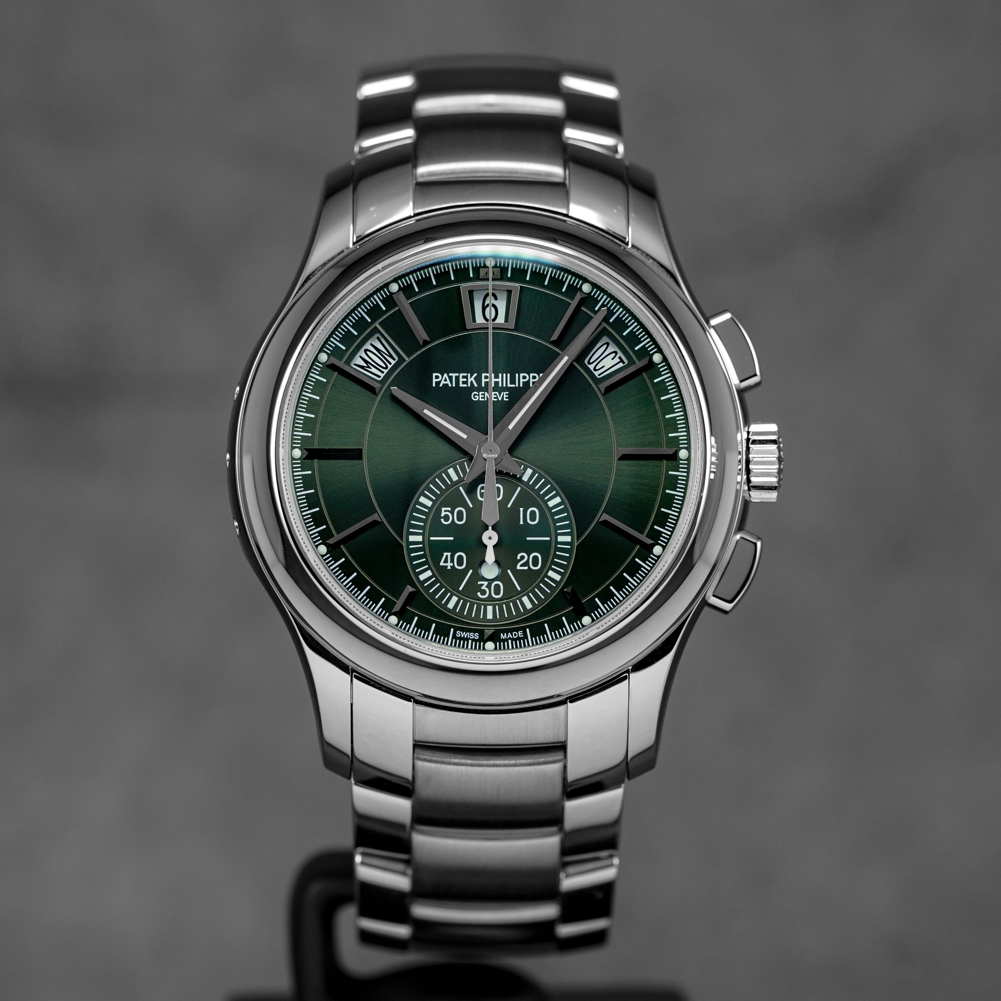 COMPLICATIONS 5905/1A ANNUAL CALENDAR CHRONOGRAPH OLIVE GREEN DIAL (2021)