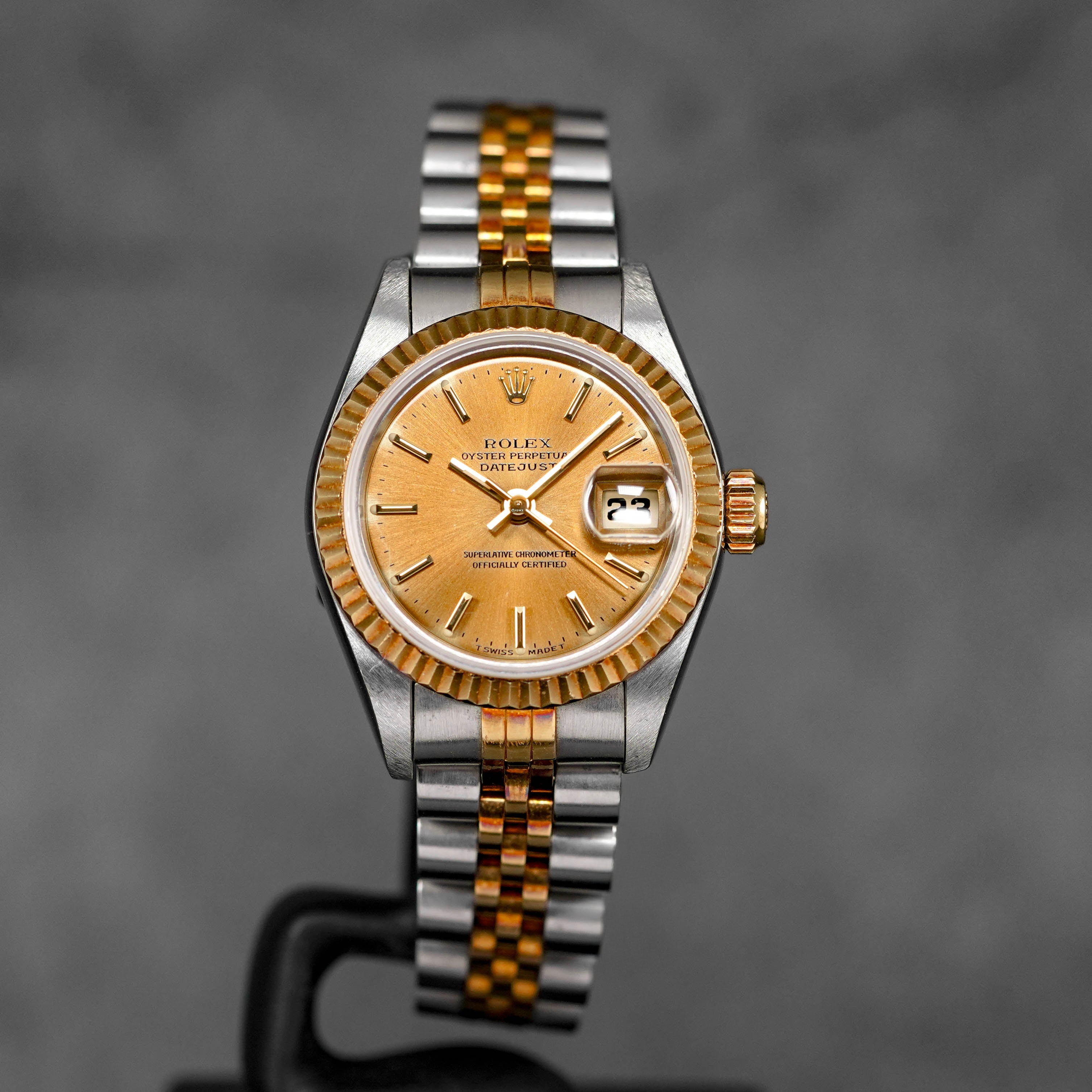 DATEJUST 26MM TWOTONE YELLOWGOLD CHAMPAGNE DIAL (1997)