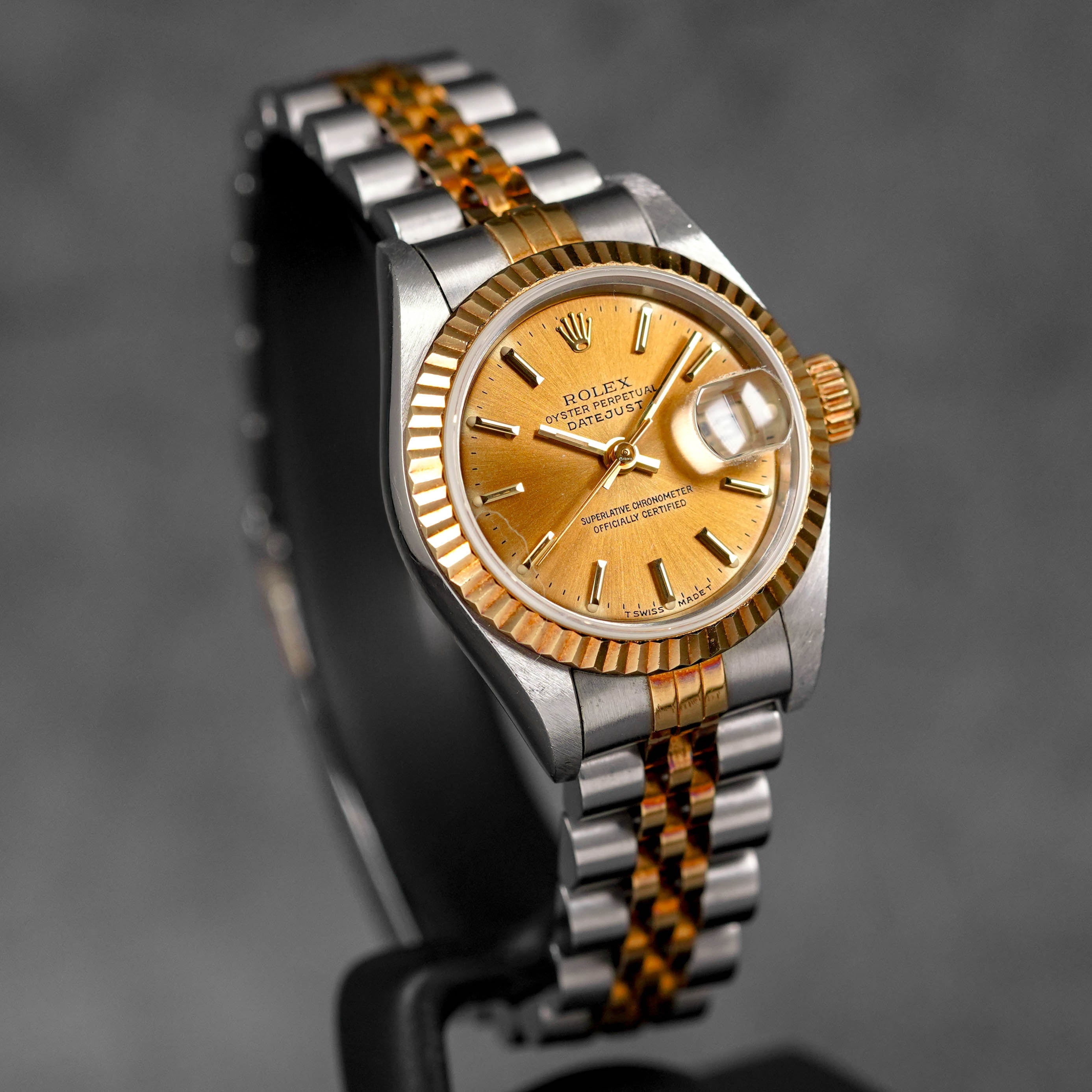 DATEJUST 26MM TWOTONE YELLOWGOLD CHAMPAGNE DIAL (1997)