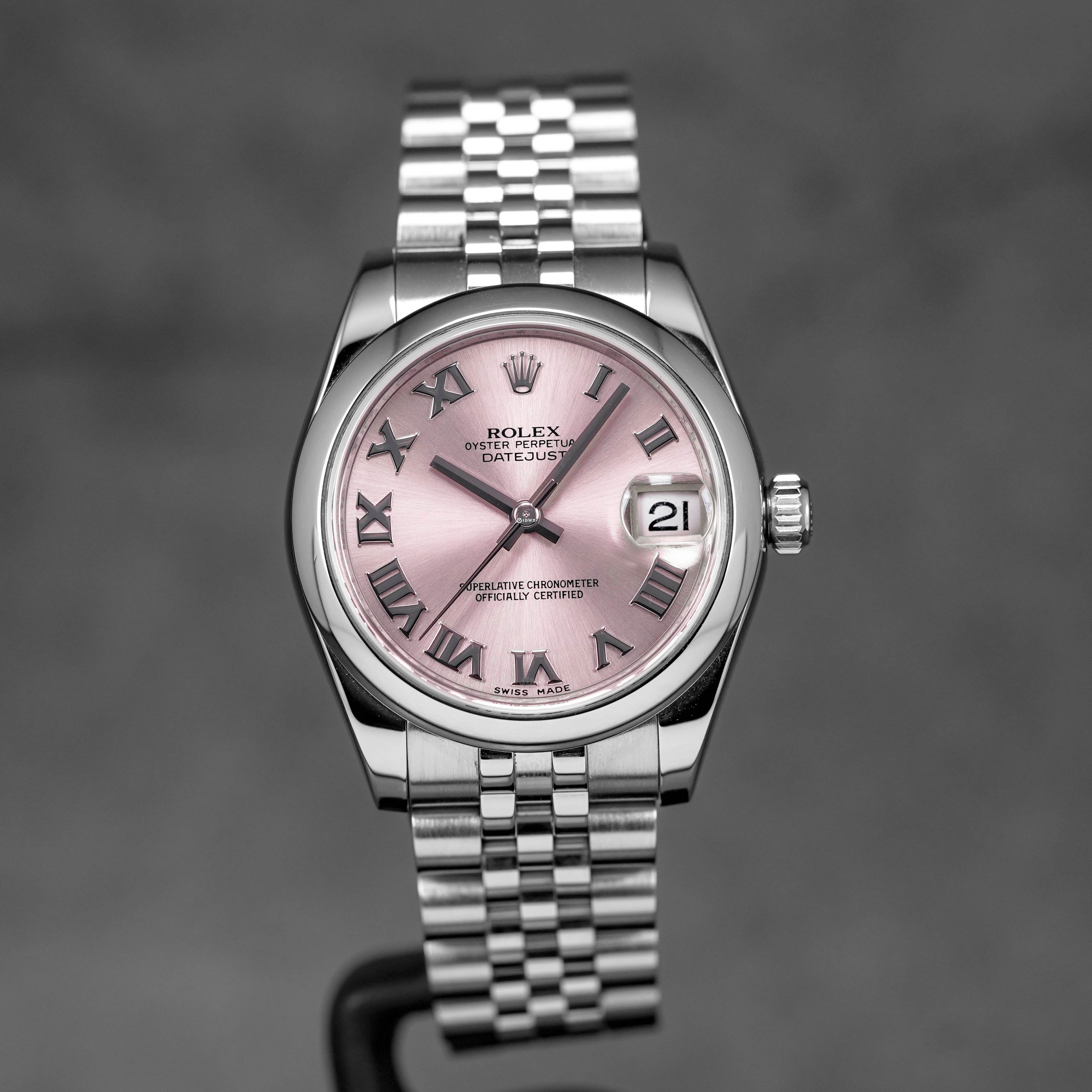 DATEJUST 31MM PINK ROMAN DIAL (2012)