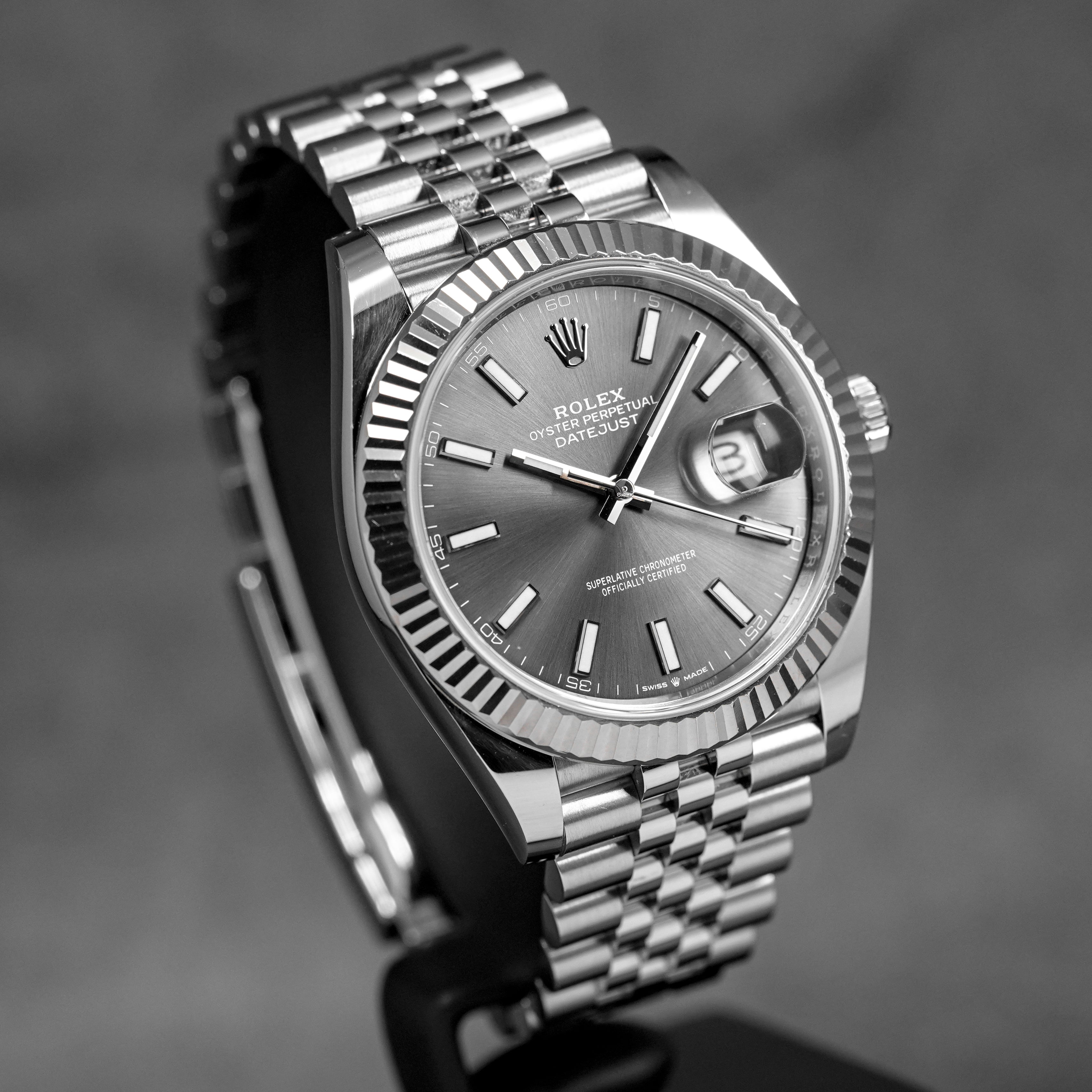 DATEJUST 41MM RHODIUM DIAL (2022)