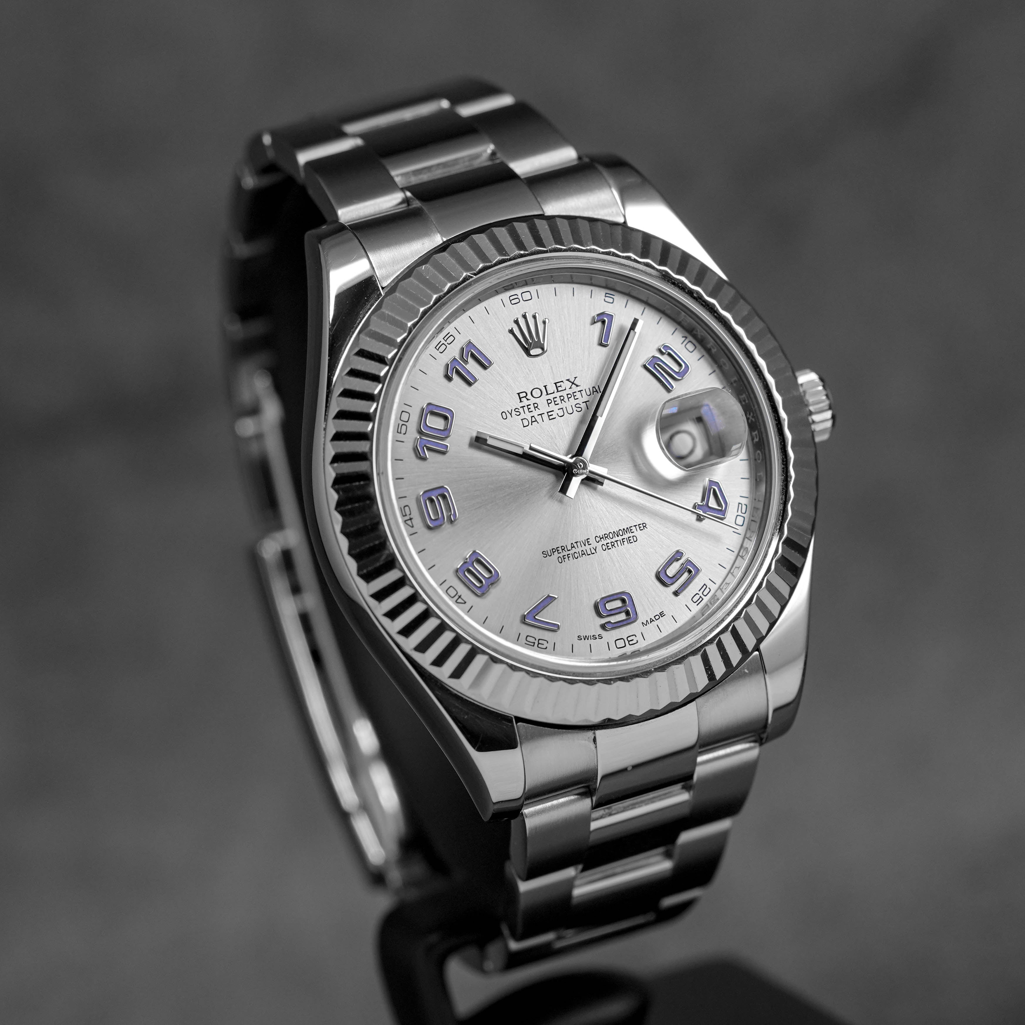 DATEJUST II SILVER ARABIC DIAL (2015)