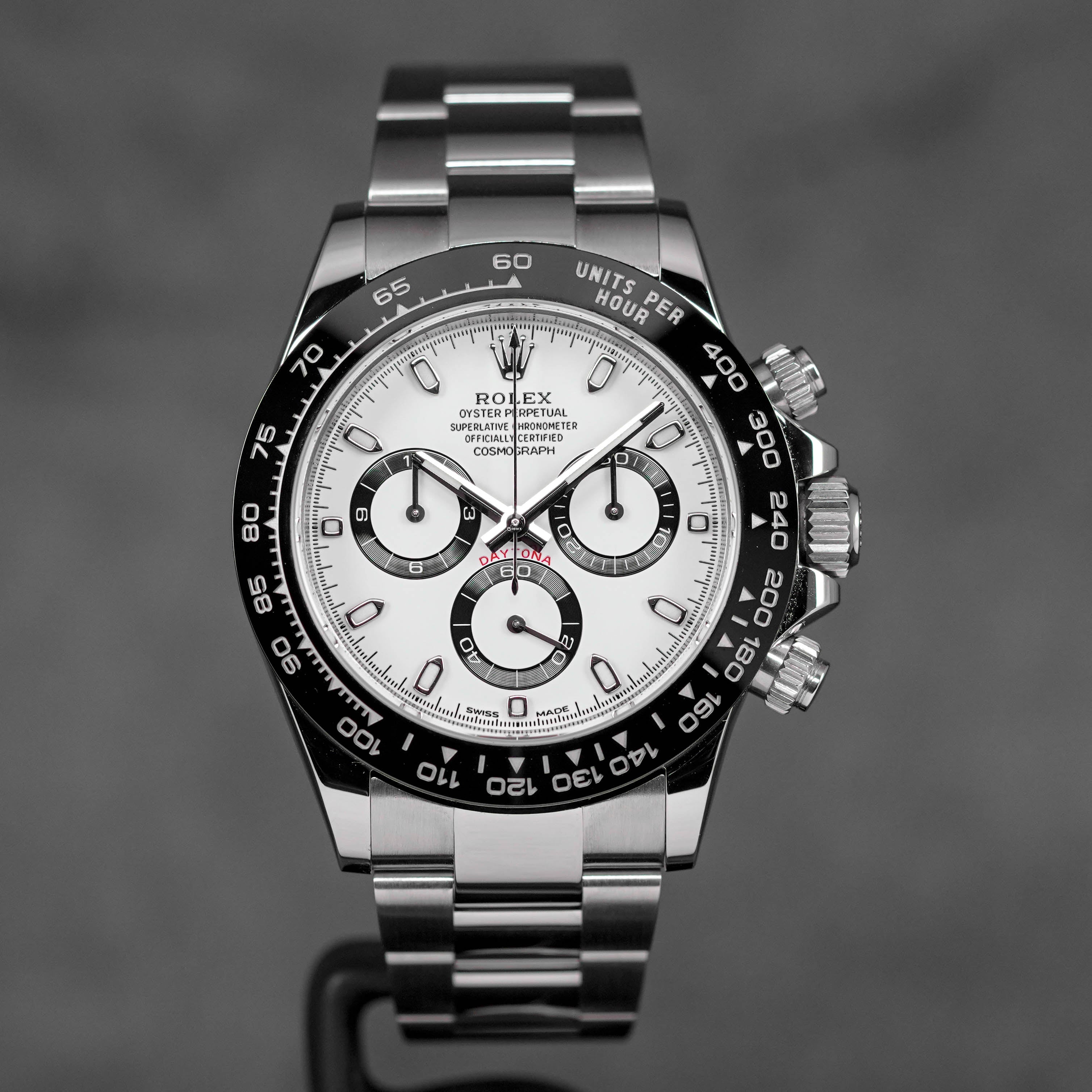 DAYTONA WHITE PANDA DIAL CERAMIC BEZEL (2017)