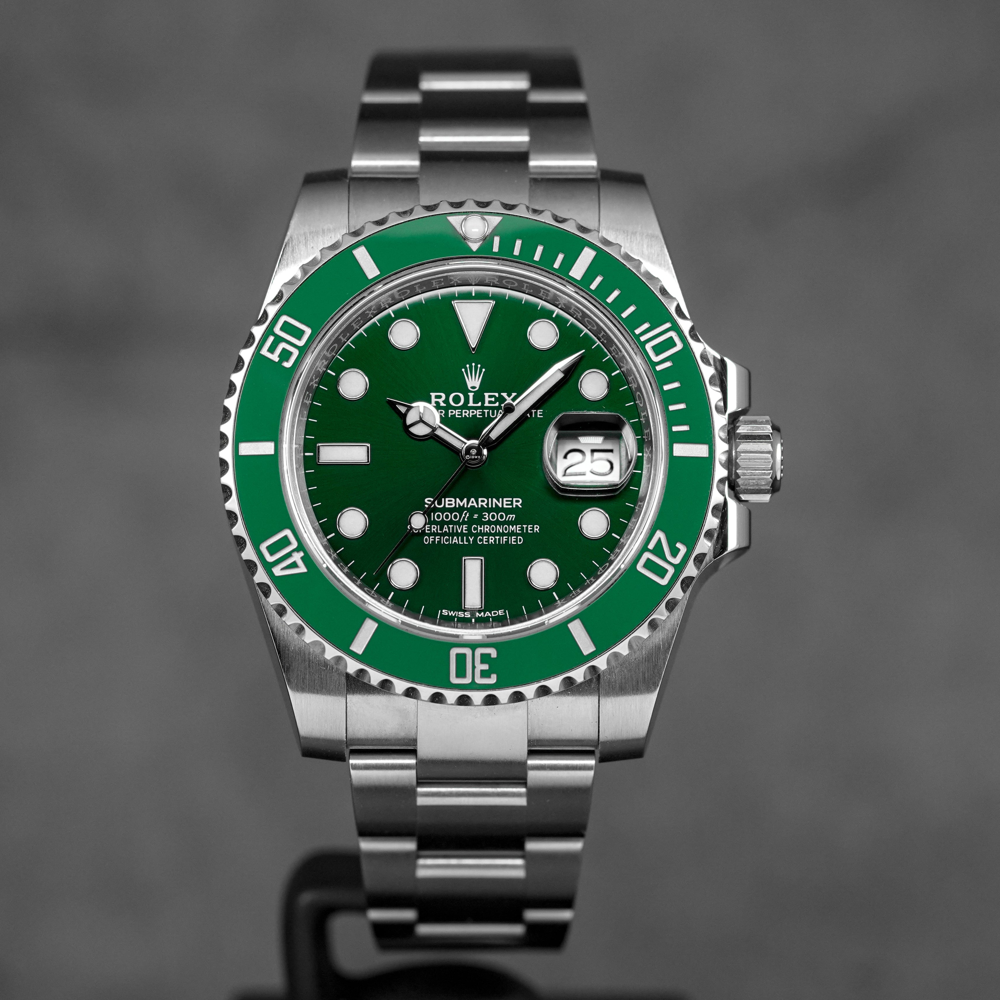 SUBMARINER DATE 40MM 'HULK' (2017)