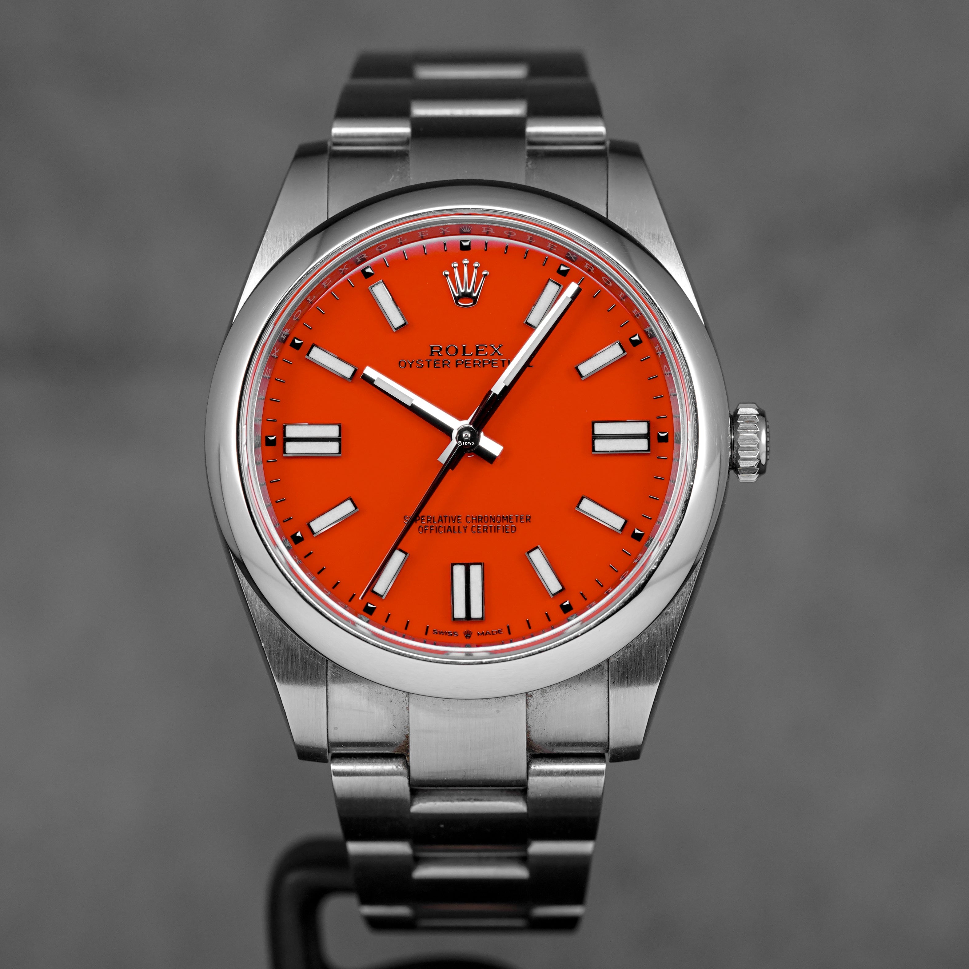 OYSTER PERPETUAL 41MM RED CORAL DIAL (2022)