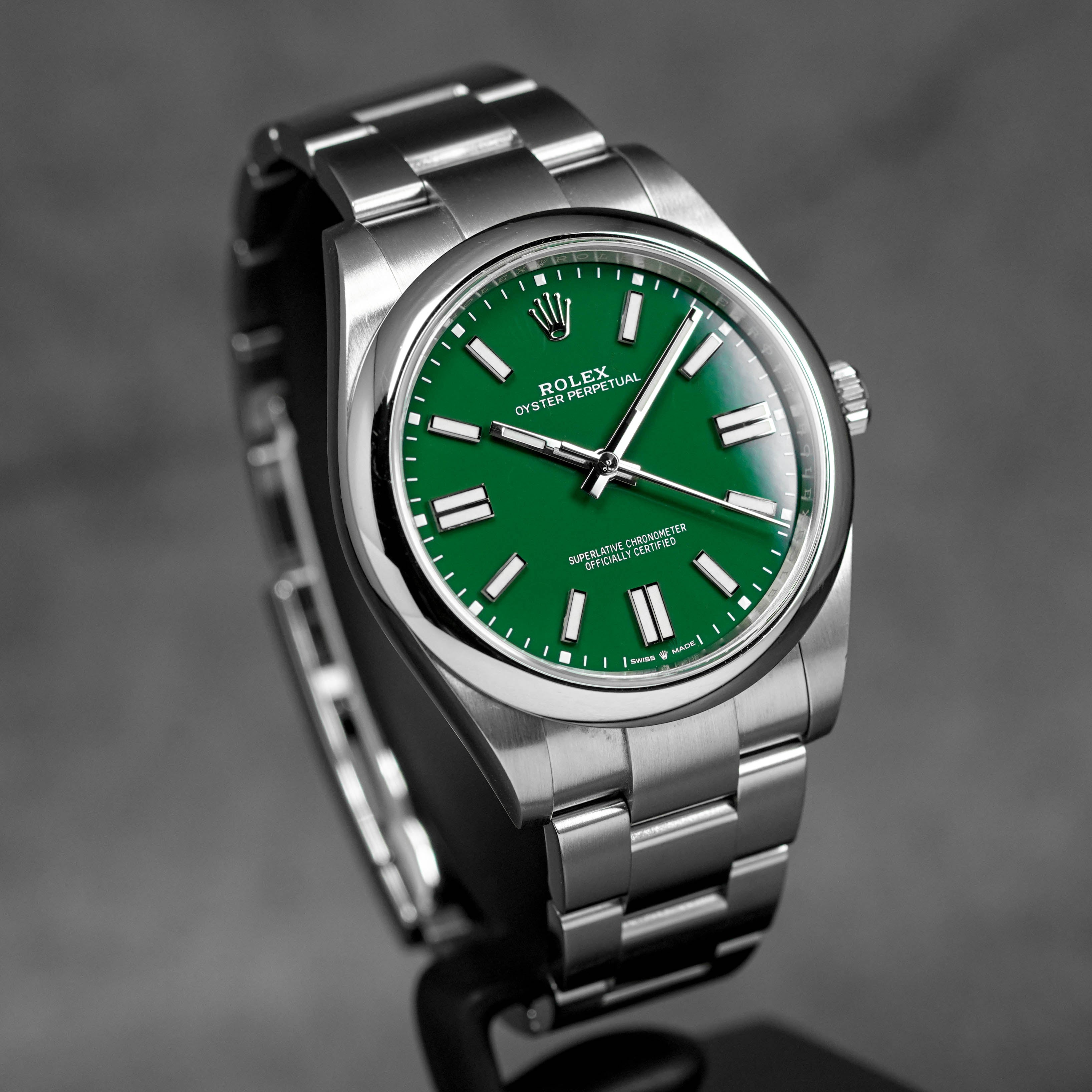 OYSTER PERPETUAL 41MM GREEN DIAL (2023)