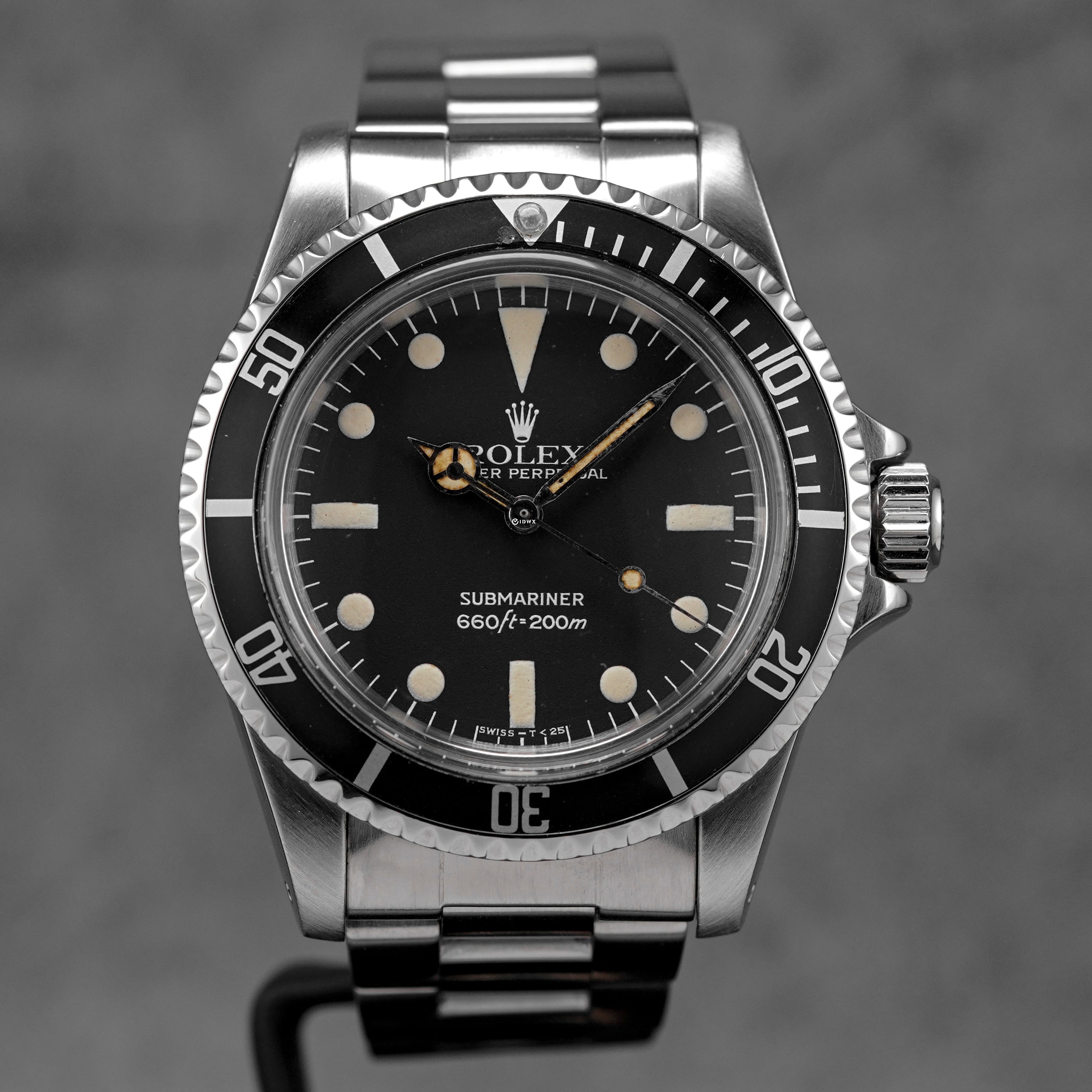 SUBMARINER NO DATE 40MM 5513 MATTE 'FEET FIRST' DIAL (WATCH ONLY)