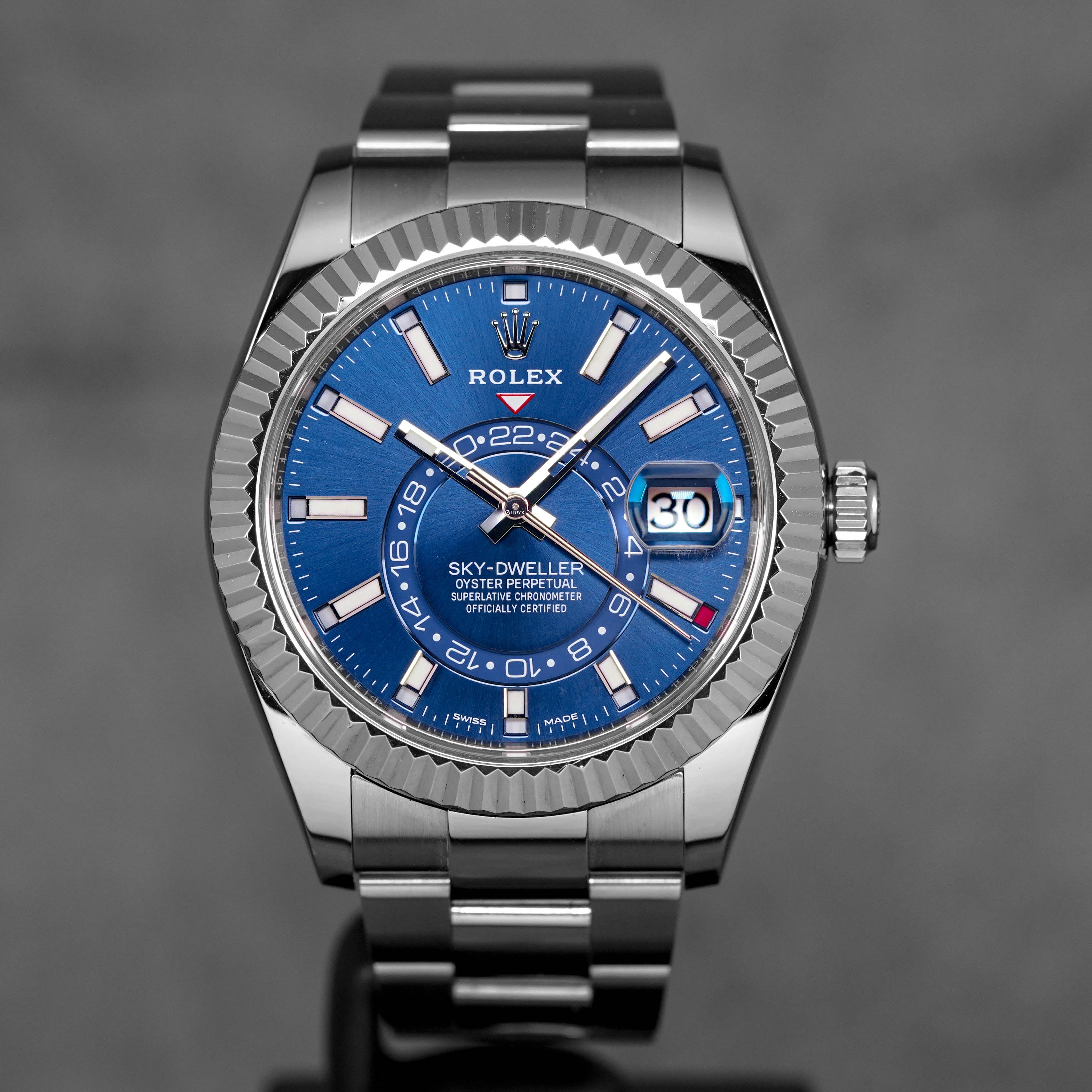 SKY-DWELLER BLUE OYSTER (WATCH ONLY)