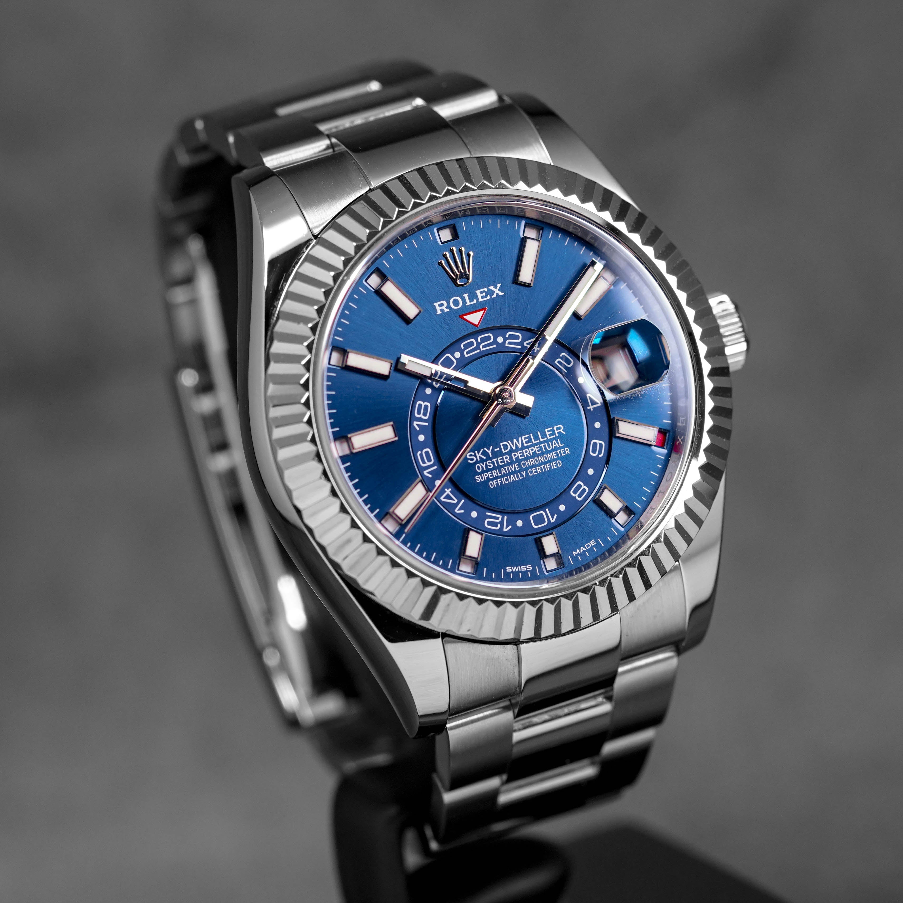 SKY-DWELLER BLUE OYSTER (WATCH ONLY)