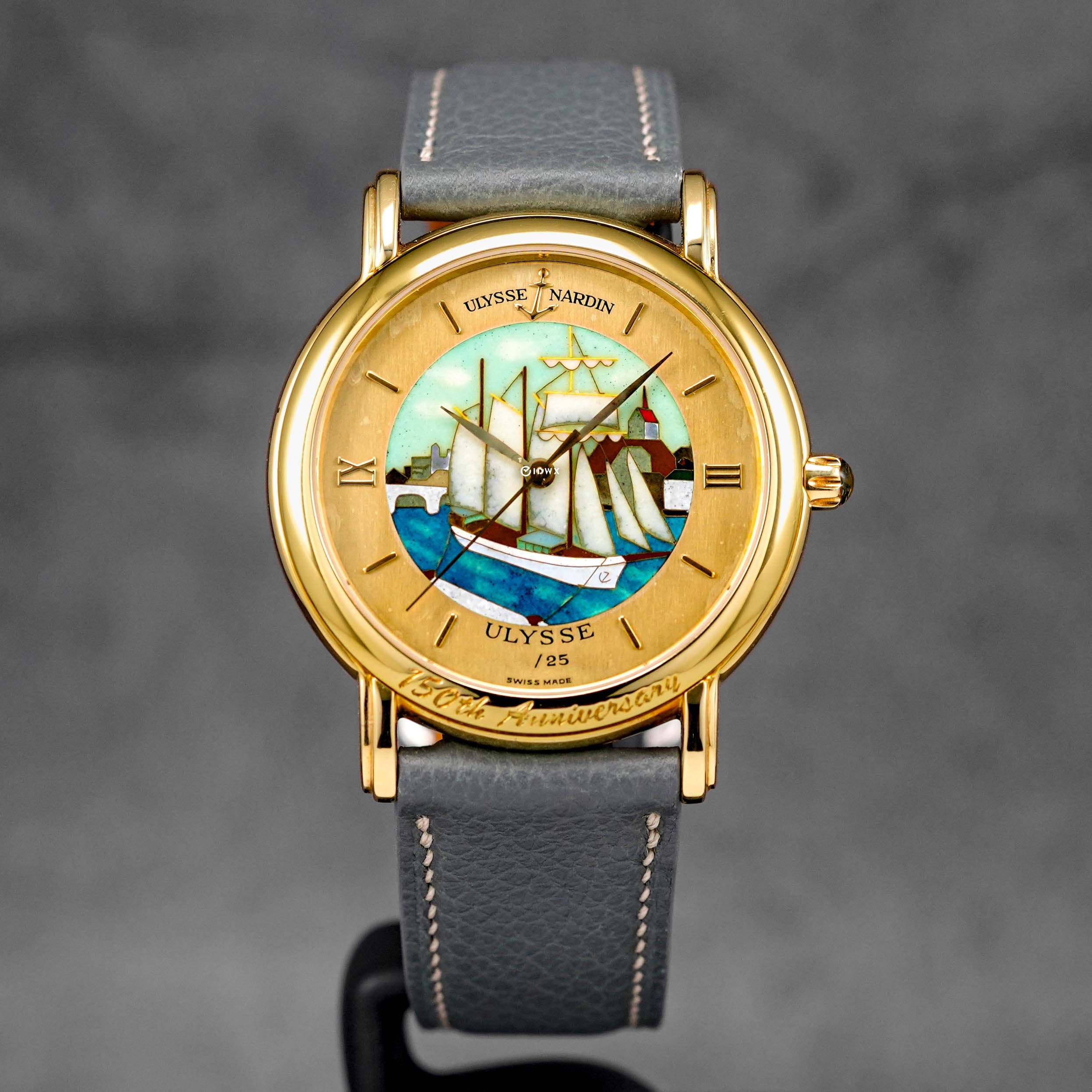 SAN MARCO '150TH ANNIVERSARY' YELLOWGOLD ENAMEL DIAL LIMITED EDITION (2001)