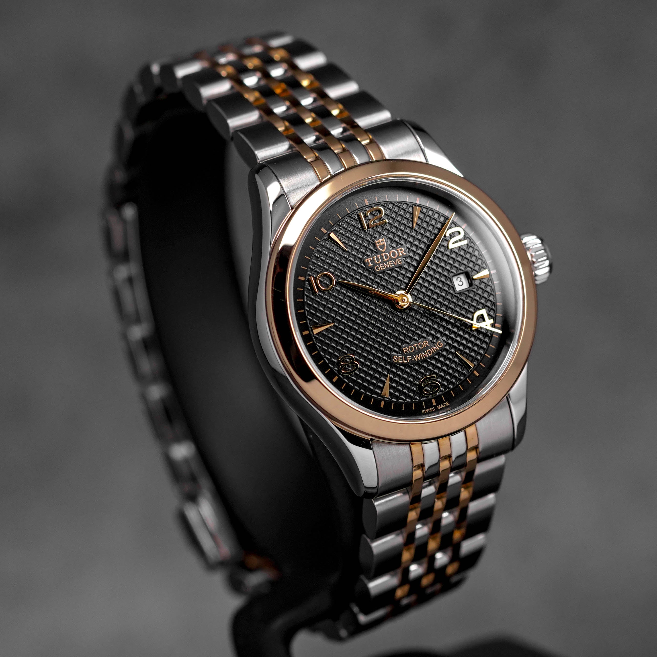 1926 28MM TWOTONE ROSEGOLD BLACK DIAL (2023)
