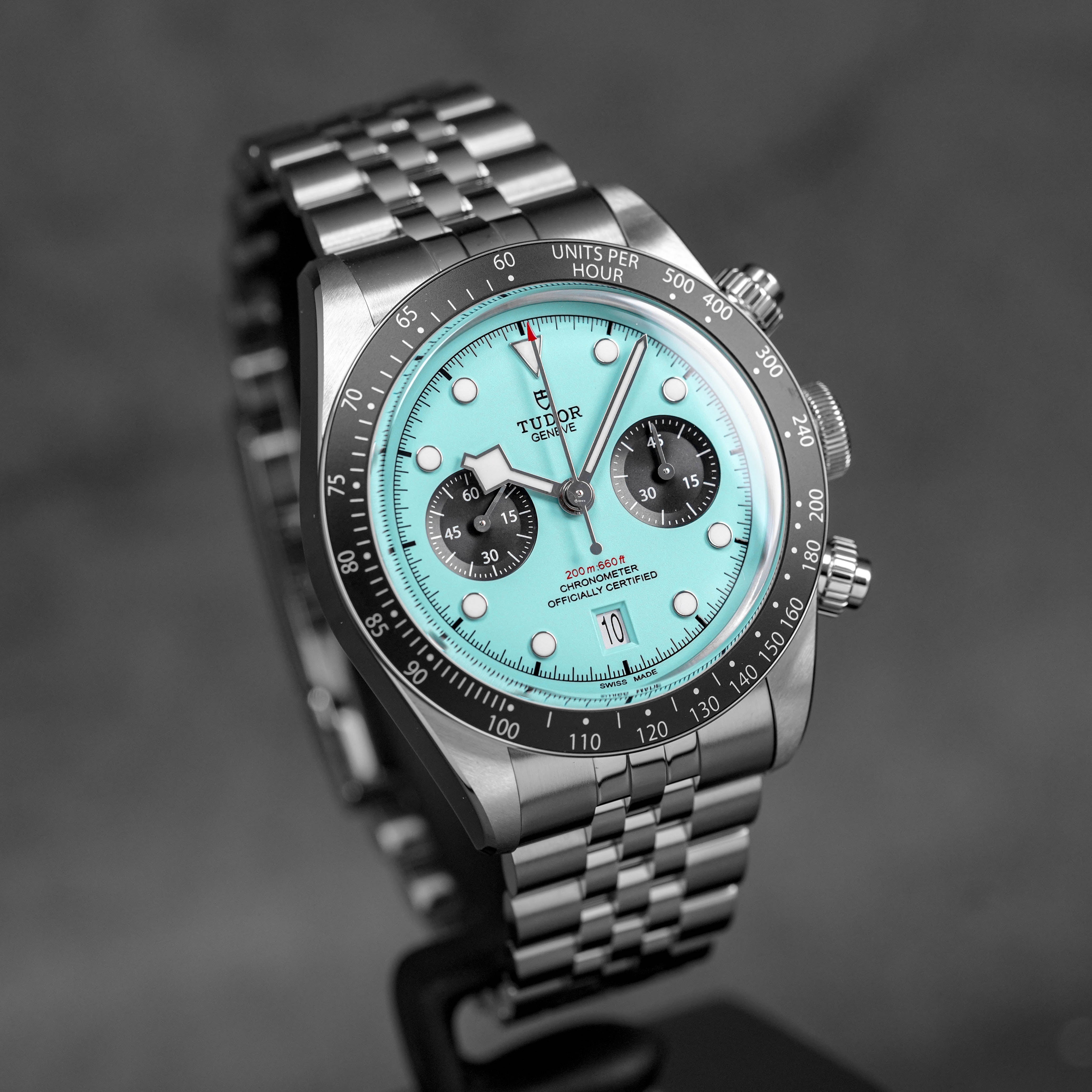 BLACK BAY CHRONO 'FLAMINGO' BLUE TURQUOISE DIAL (2025)