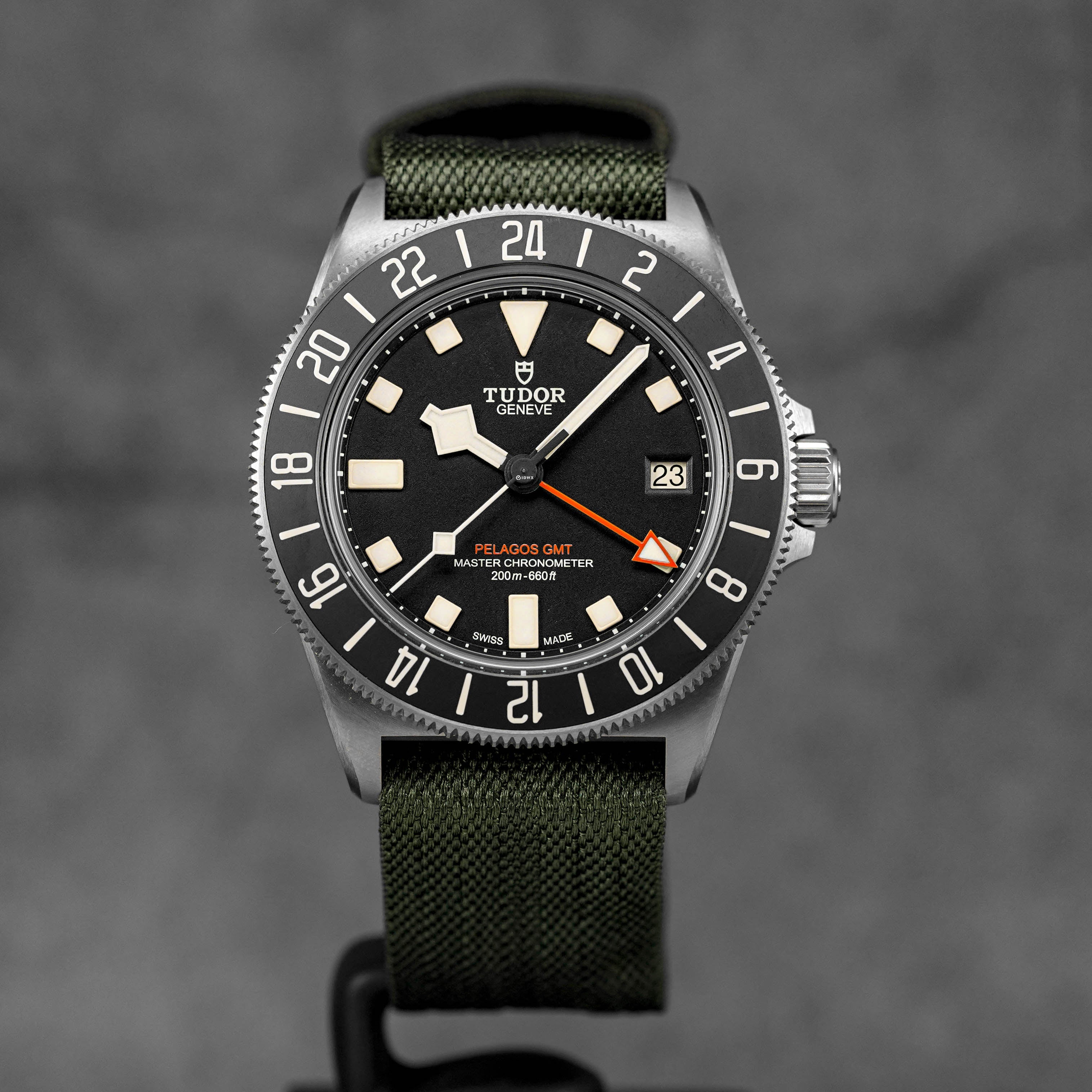 PELAGOS FXD GMT TITANIUM BLACK DIAL (2025) - Main Image