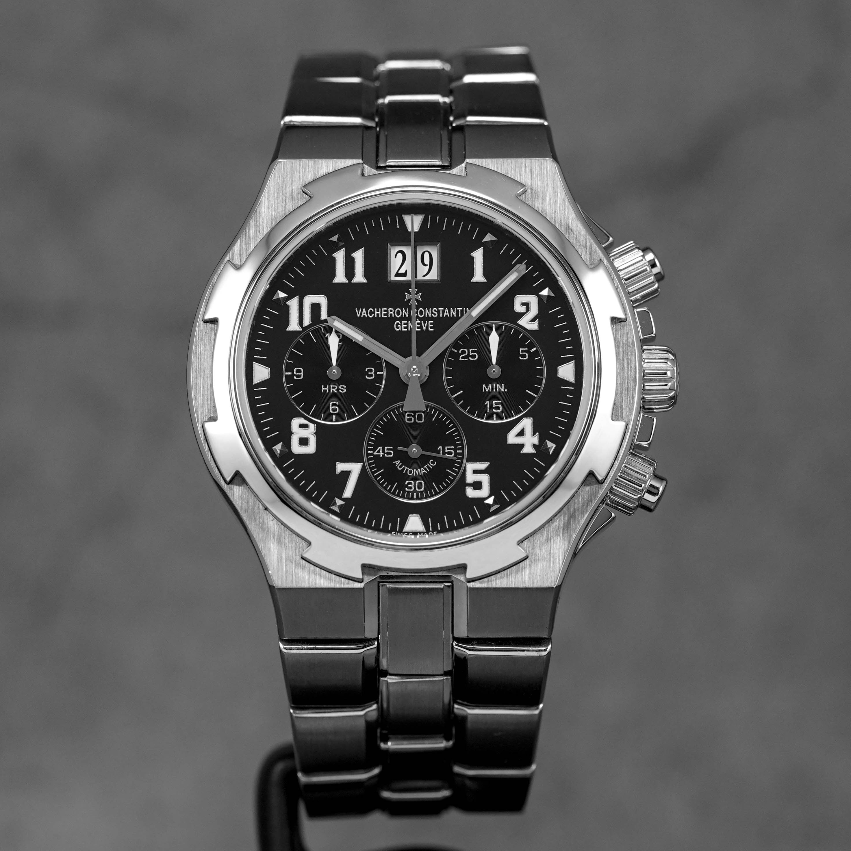 OVERSEAS CHRONOGRAPH 40MM BLACK ARABIC DIAL (WATCH ONLY)