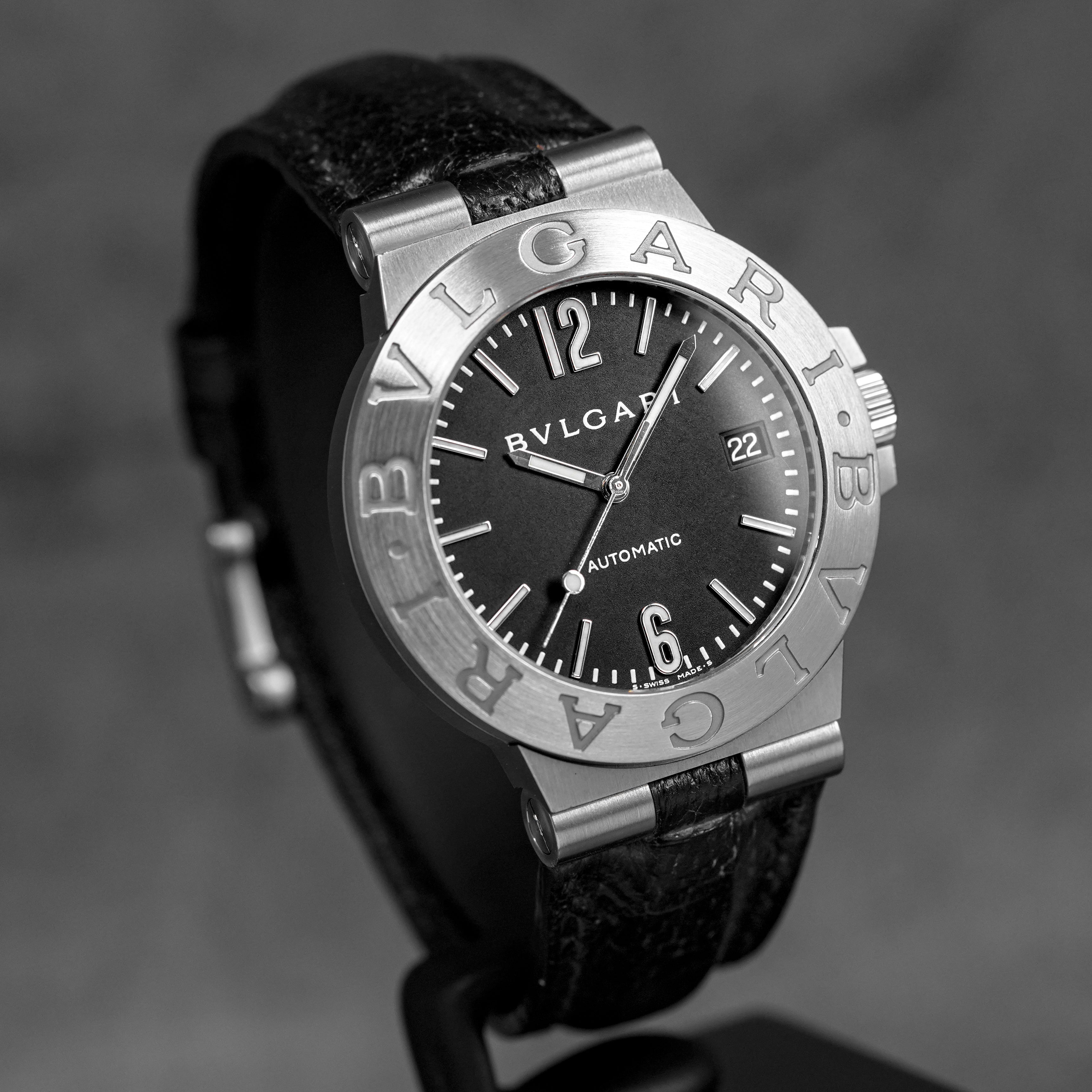 DIAGONO 38MM BLACK DIAL (WATCH ONLY)