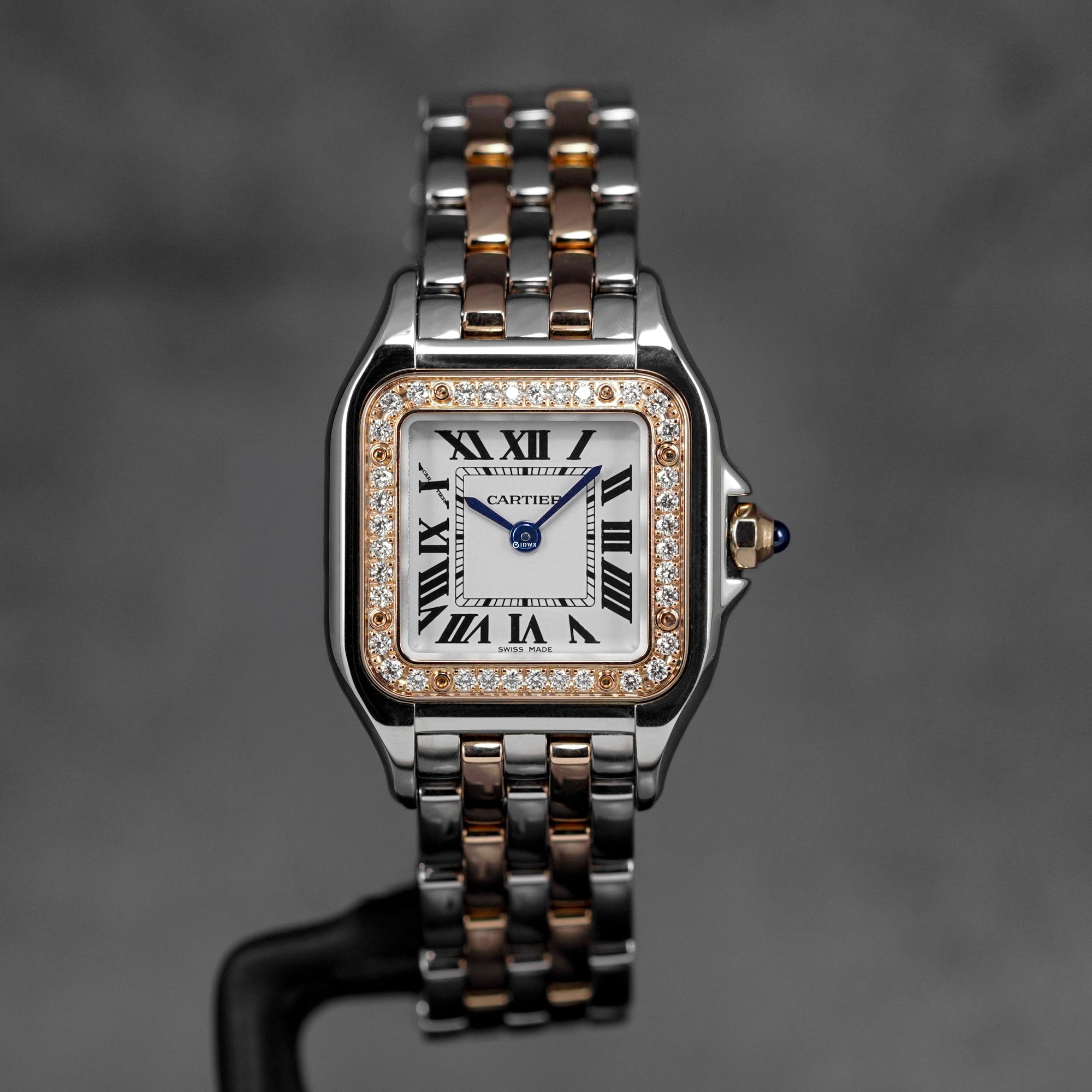 PANTHÈRE S TWOTONE ROSEGOLD SILVER DIAL DIAMOND BEZEL (2022)